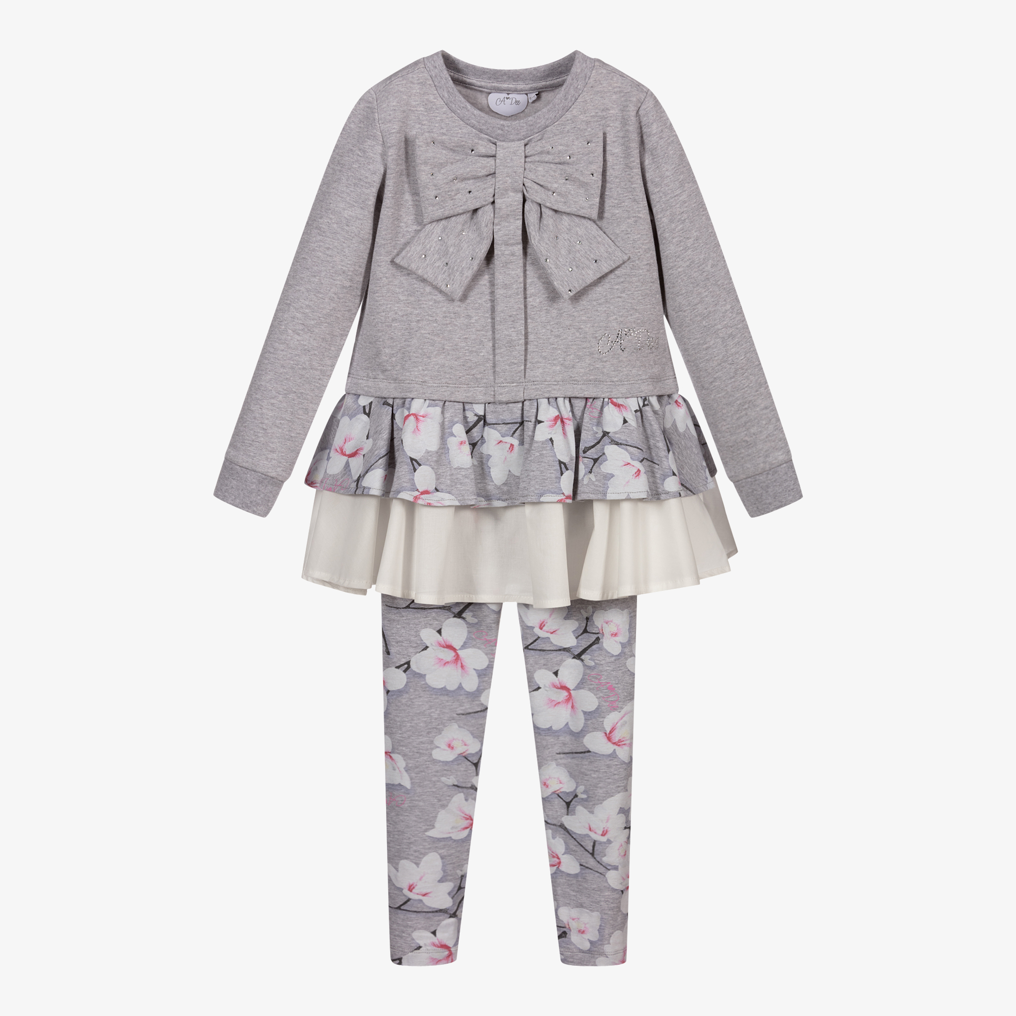 Tiered Challis Floral  Chelsea Legging Set – Gerson & Gerson