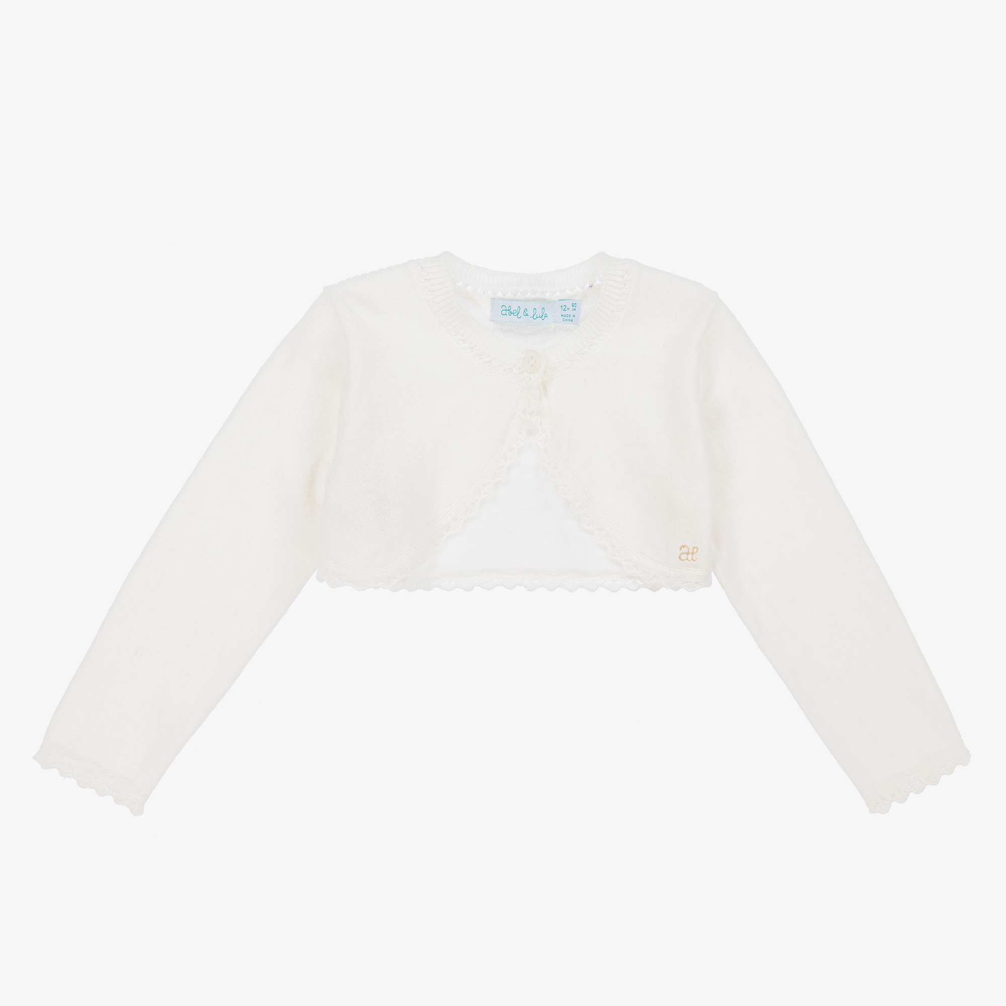 White cashmere bolero hotsell