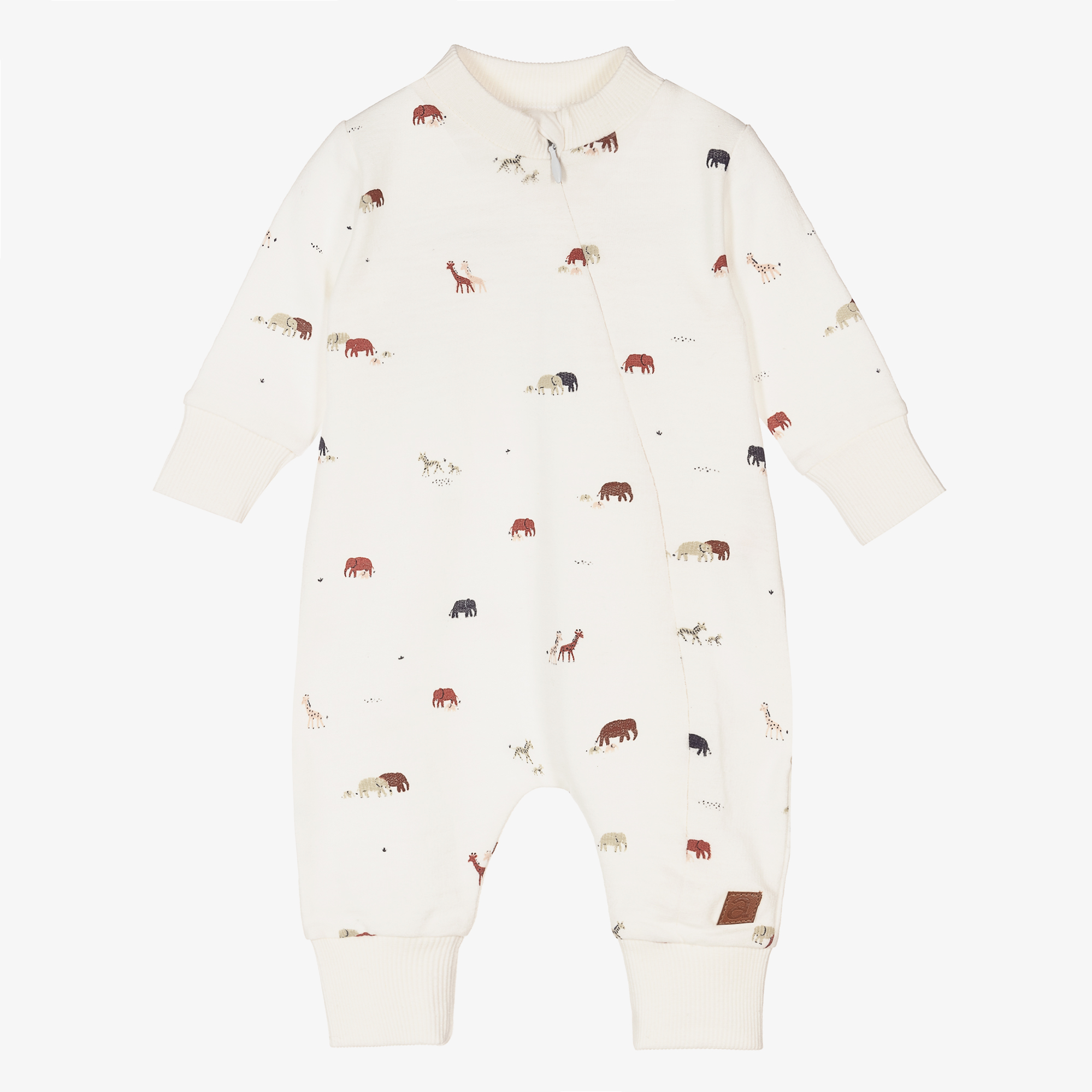 Absorba Grenouillere ivoire en coton Animaux Childrensalon Outlet