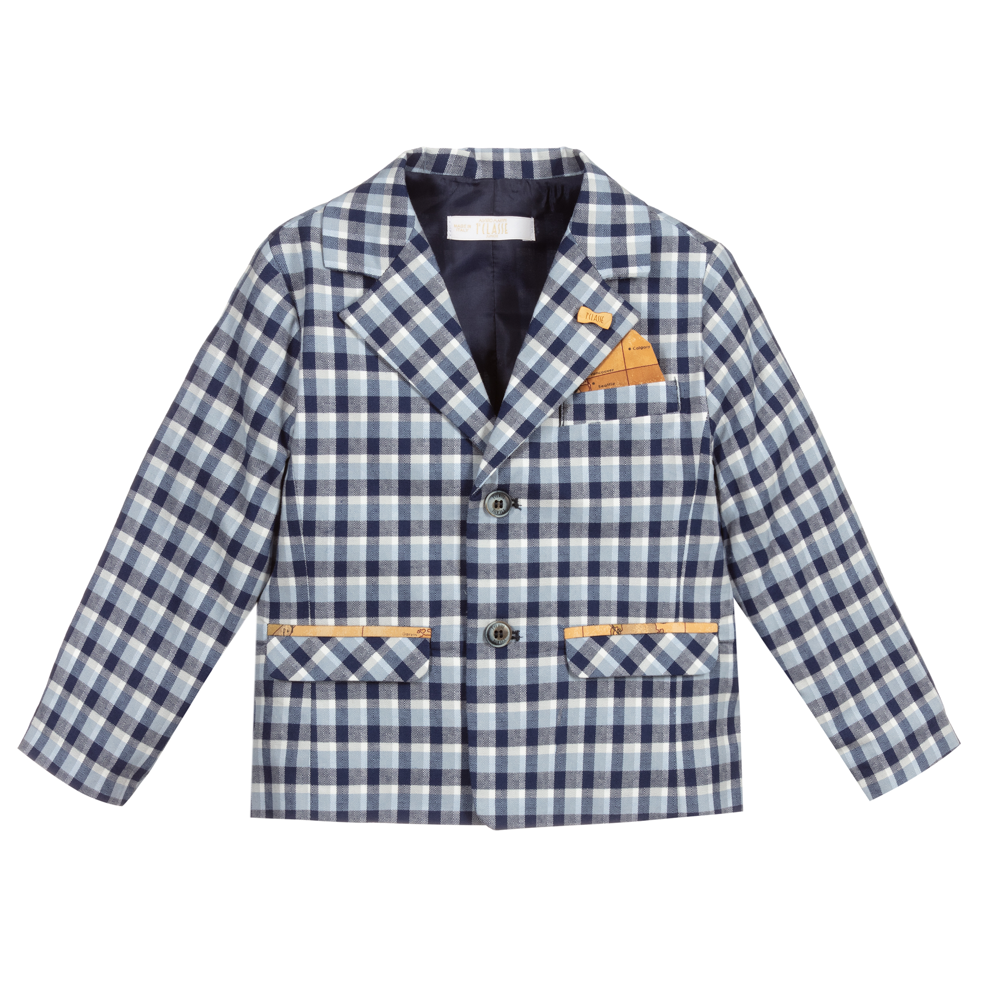 Alviero Martini Girls Geo Map Print Jacket Childrensalon Outlet