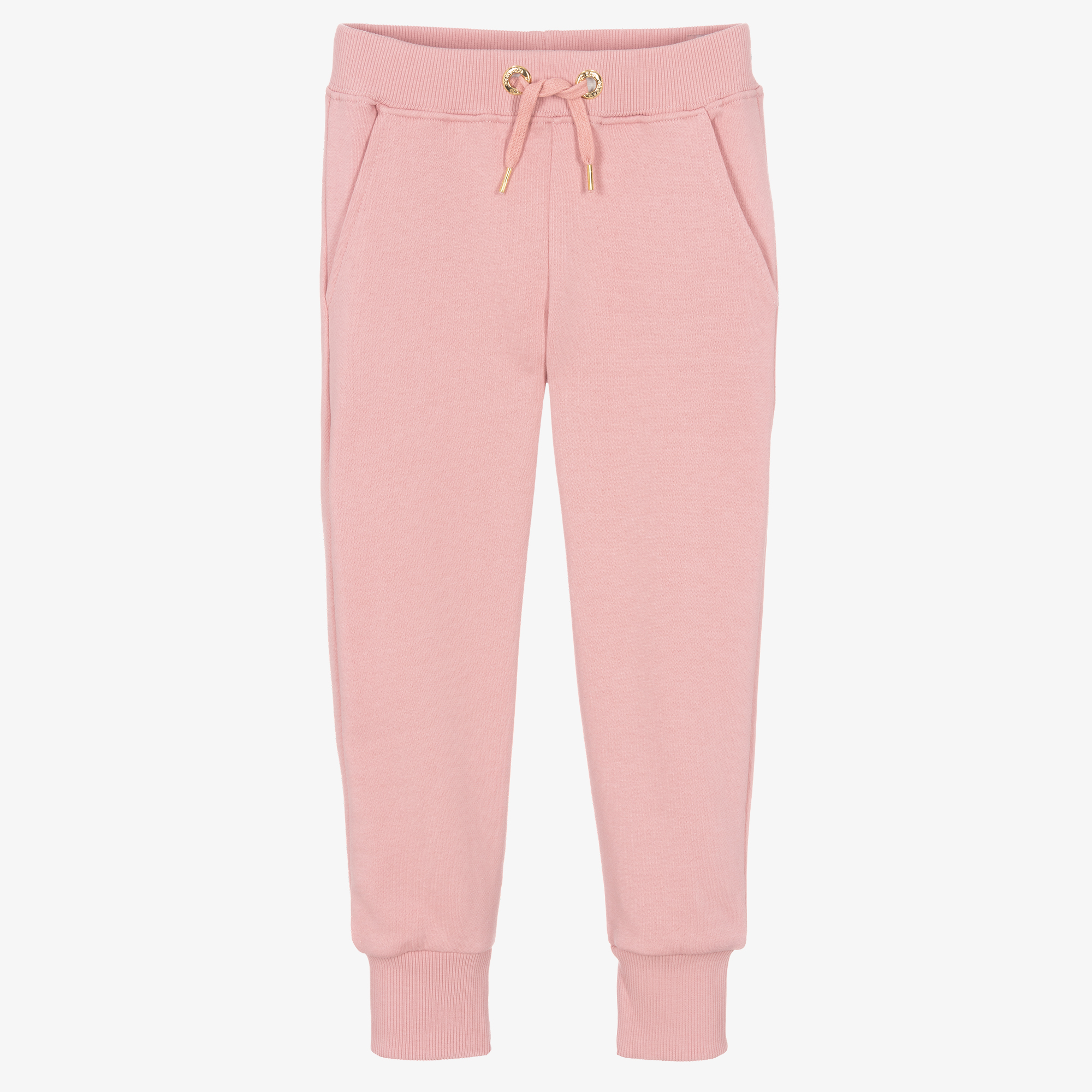 Angel's Face - Girls Pink Cotton Joggers | Childrensalon Outlet