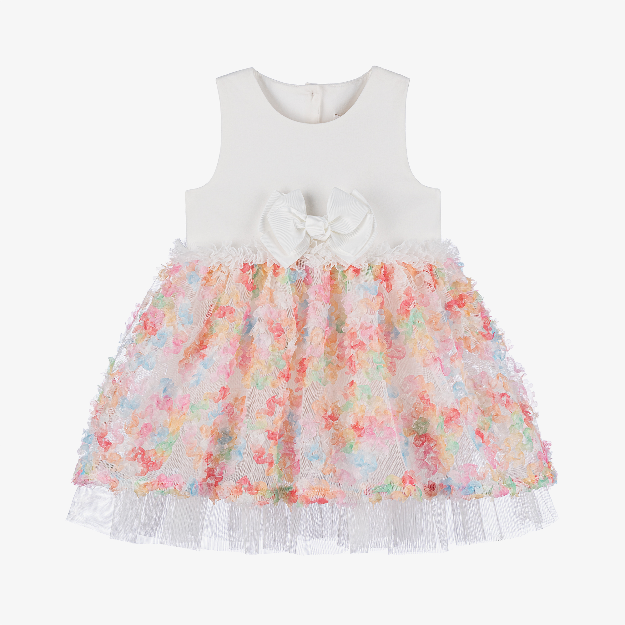 ジャケット・アウター Treat Girl's tulle frill jersey Angel's Face - Girls Snowdrop Confetti Tulle Dress