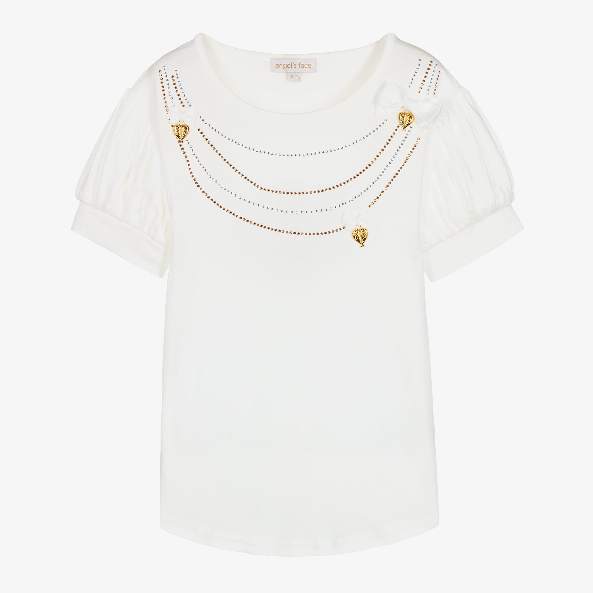 Tシャツ・カットソー [NICEGHOSTCLUB]COTTON DOLL ANGEL TEE_WHITE(NG2FMUT518A) cotton doll angel tee[black] - niceghostclub