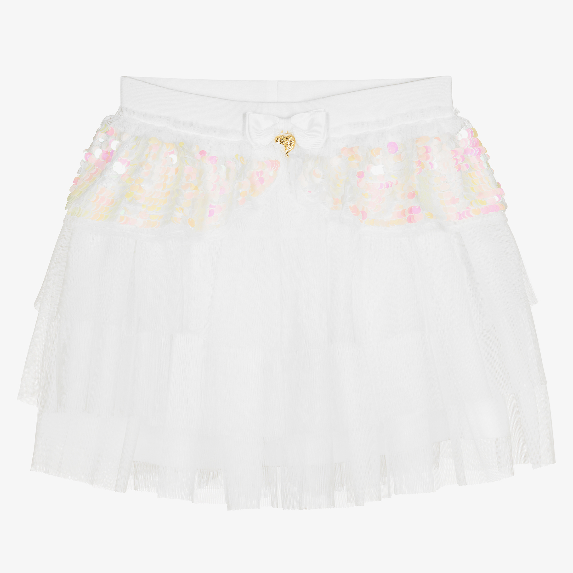 White tulle skirt youth hotsell