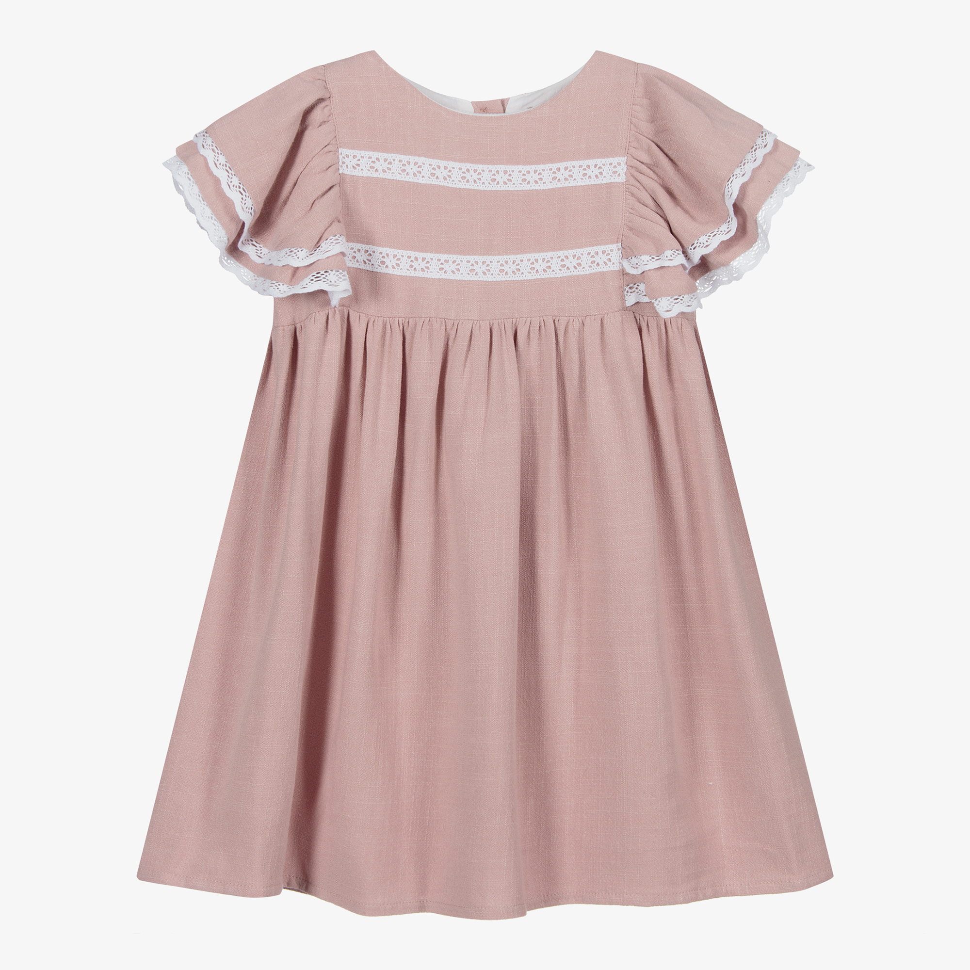 Babidu Pink Organic Cotton Dress