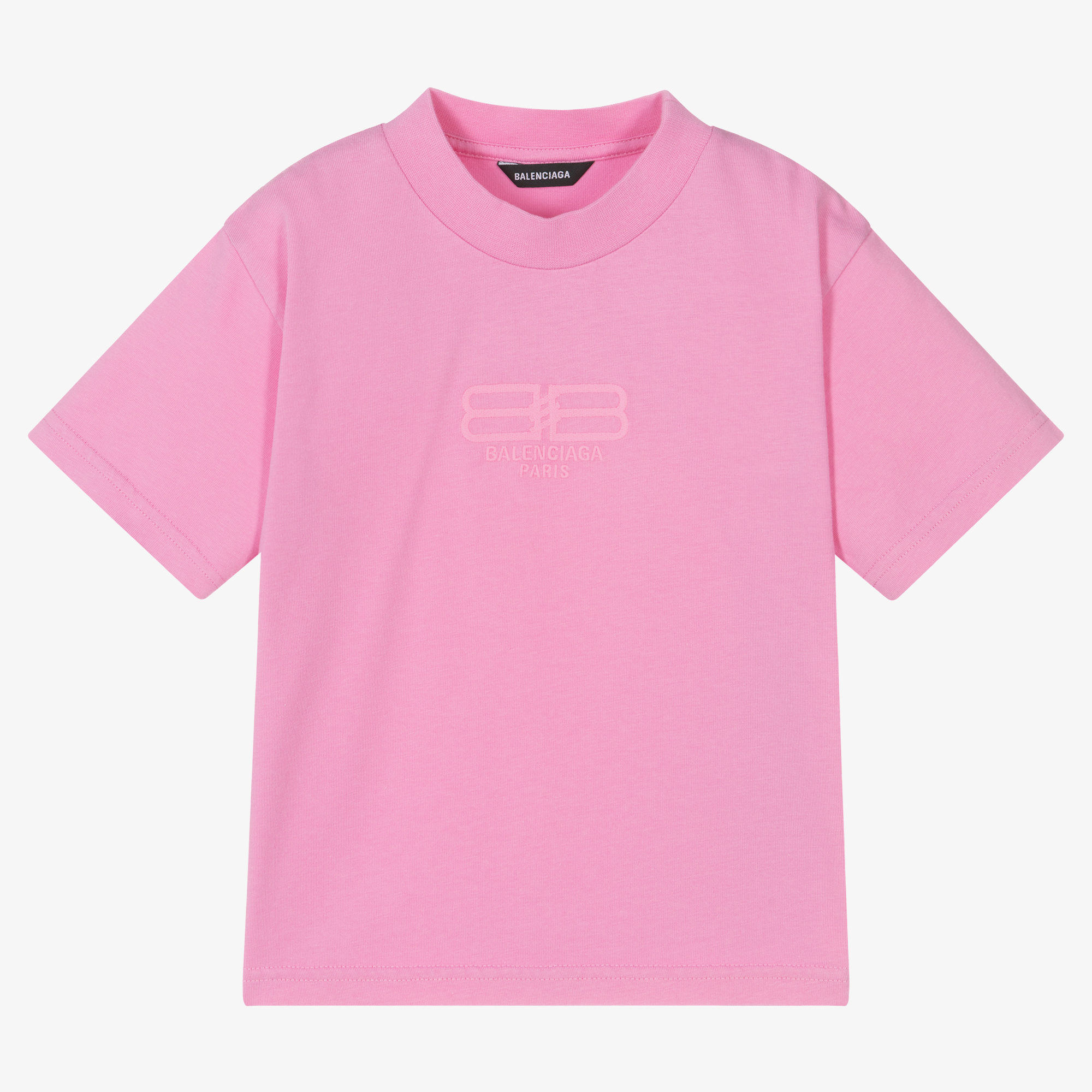Balenciaga Sponsor Logo Tshirt in Pink for Men  Lyst Australia