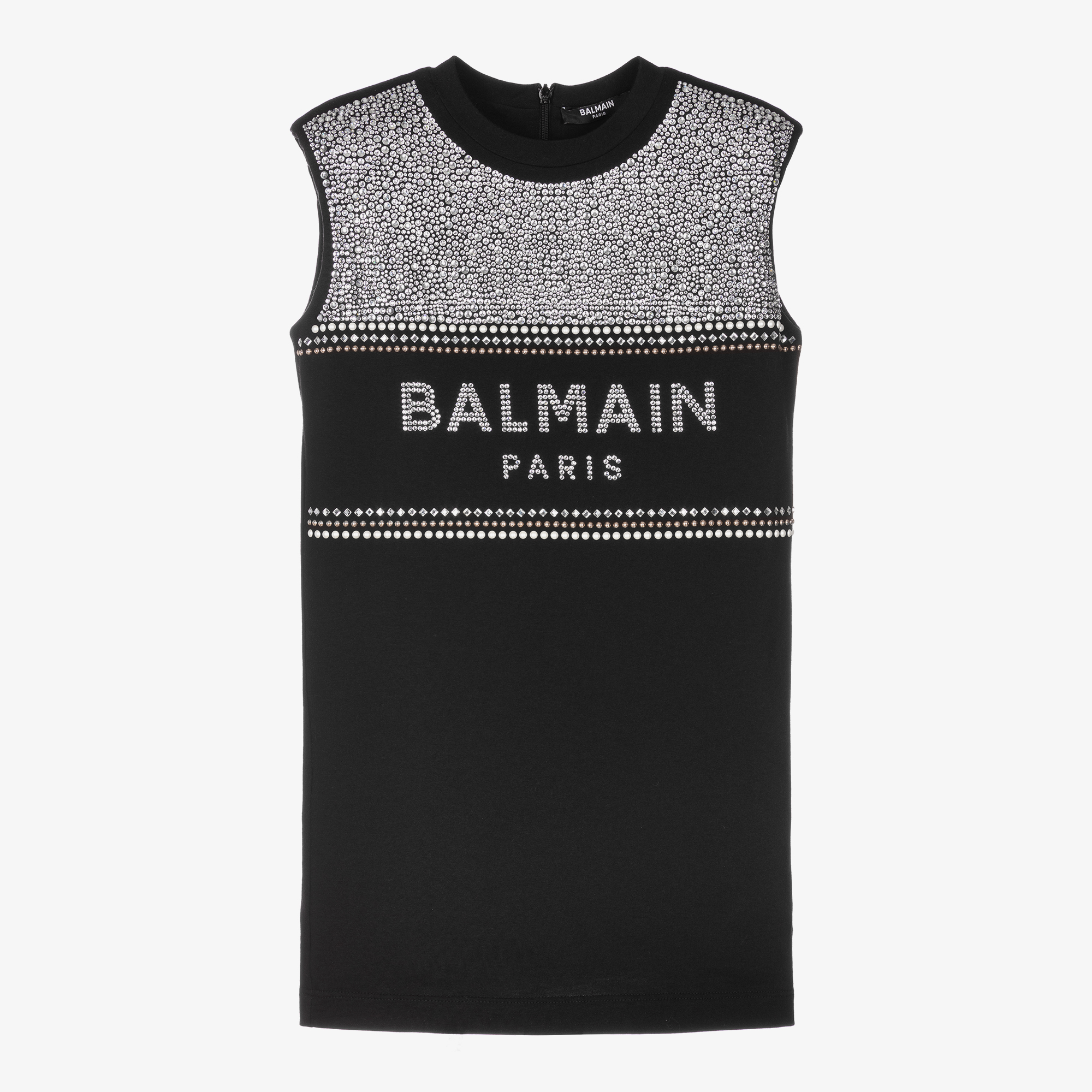 BALMAIN - BALMAIN タンク ブラック Balmain Paris tank top black black - Women | BALMAIN