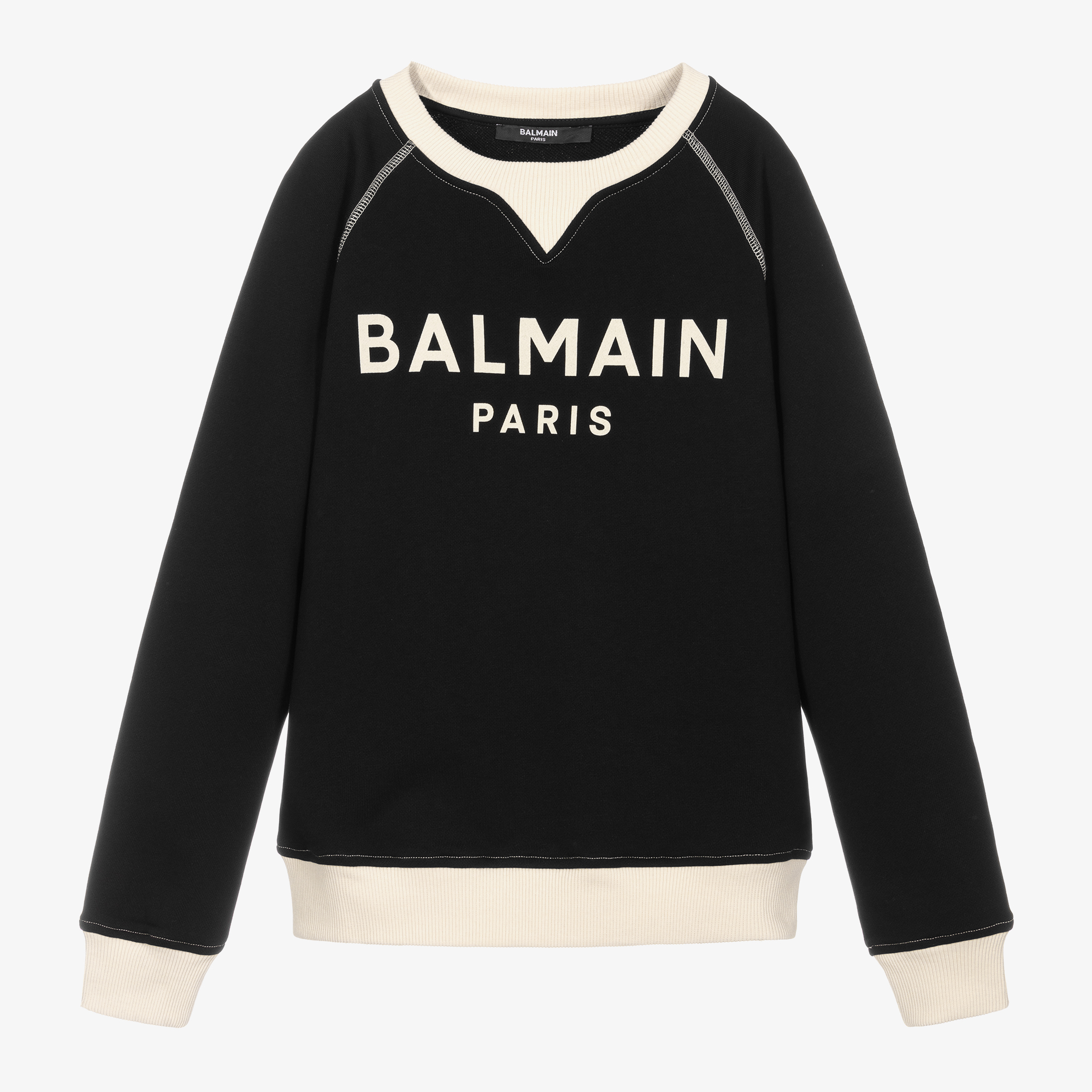 BALMAIN ブラック スウェット Vintage Balmain sweatshirt - Men | BALMAIN