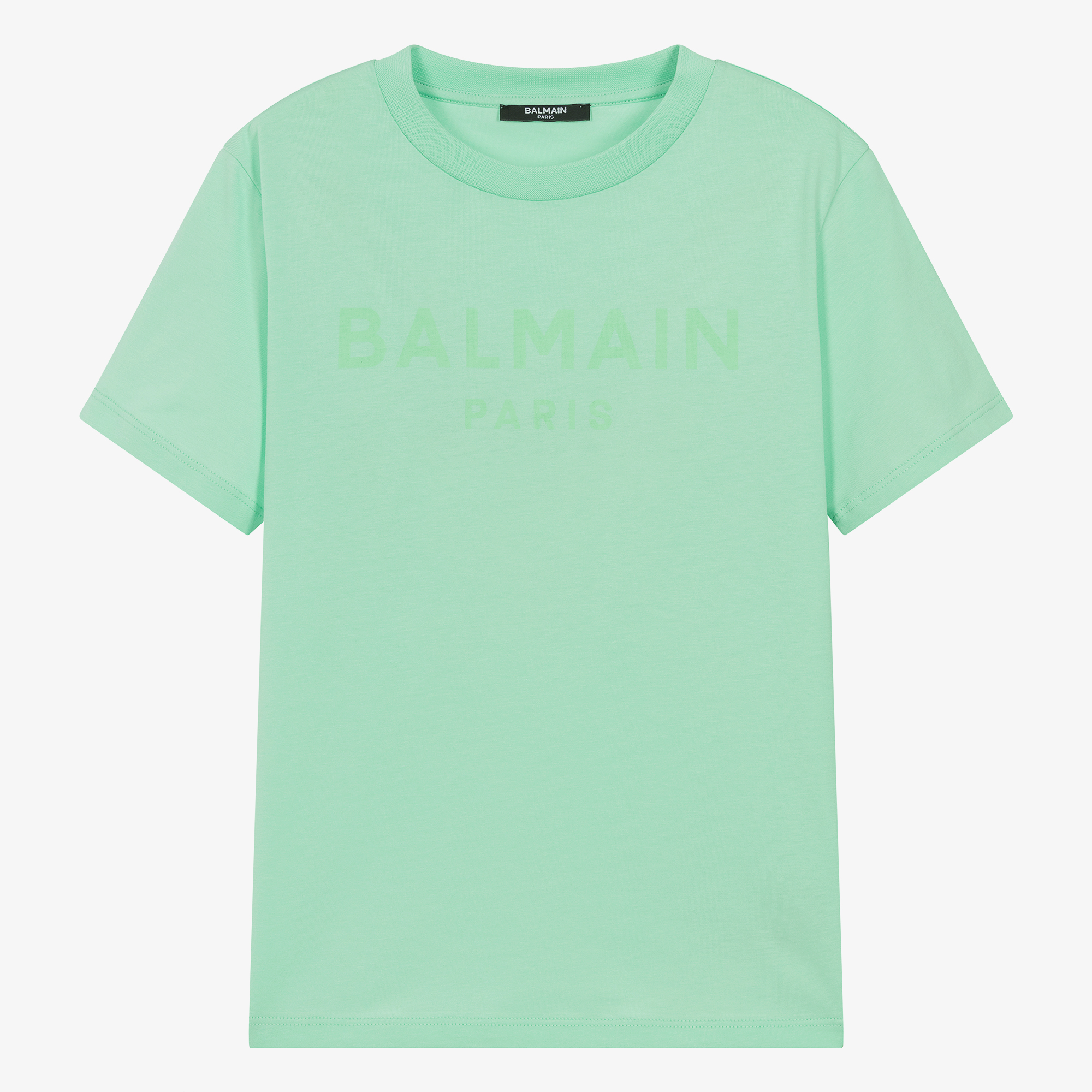 BALMAIN 売れ筋商品|||バルマン Tシャツ トップス レディース T-shirts Green balmain-teen-green-cotton-