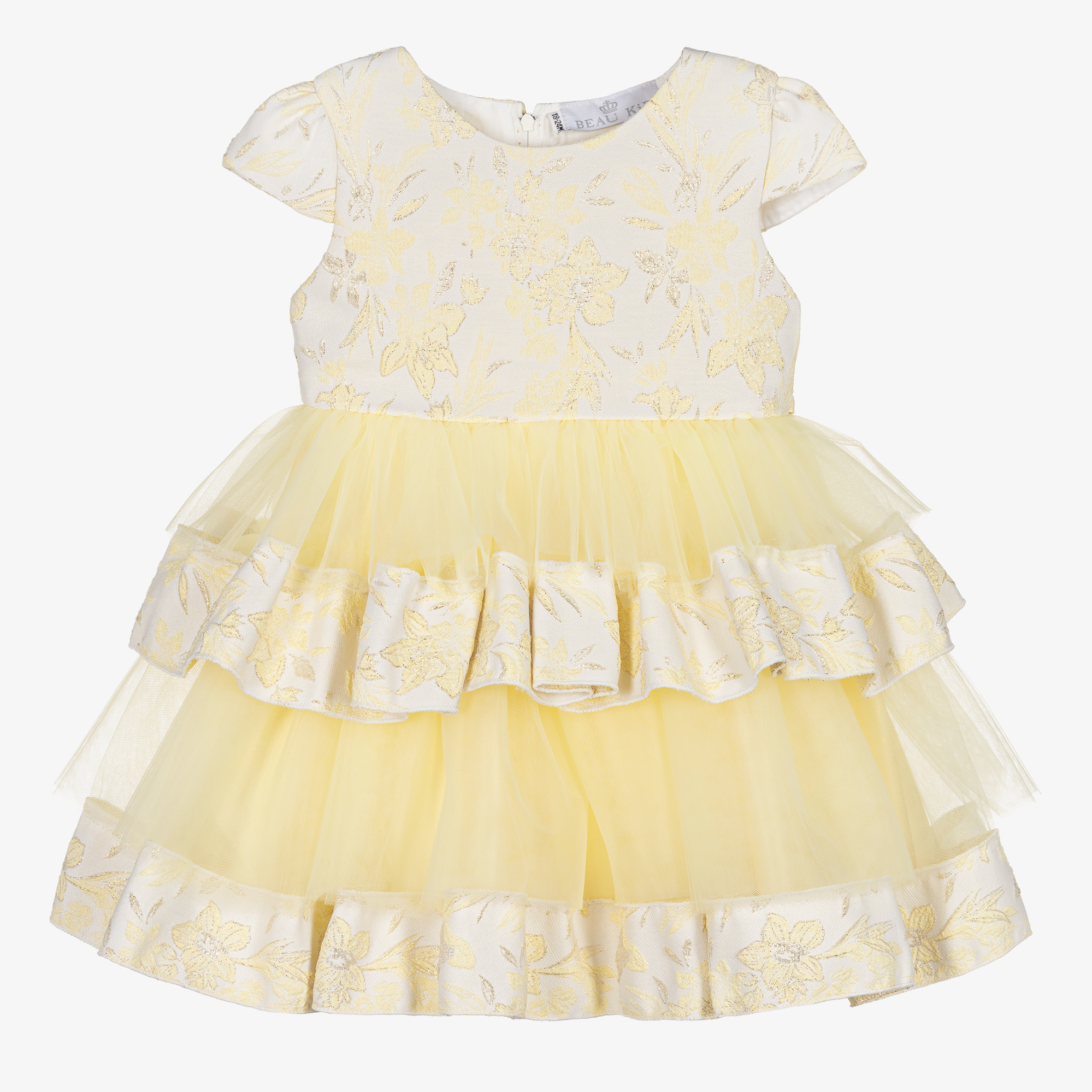 POPPYあさぎーにょPEPLUM TULLE BUSTIER (YELLOW) PEPLUM TULLE BUSTIER (YELLOW) – POPPY