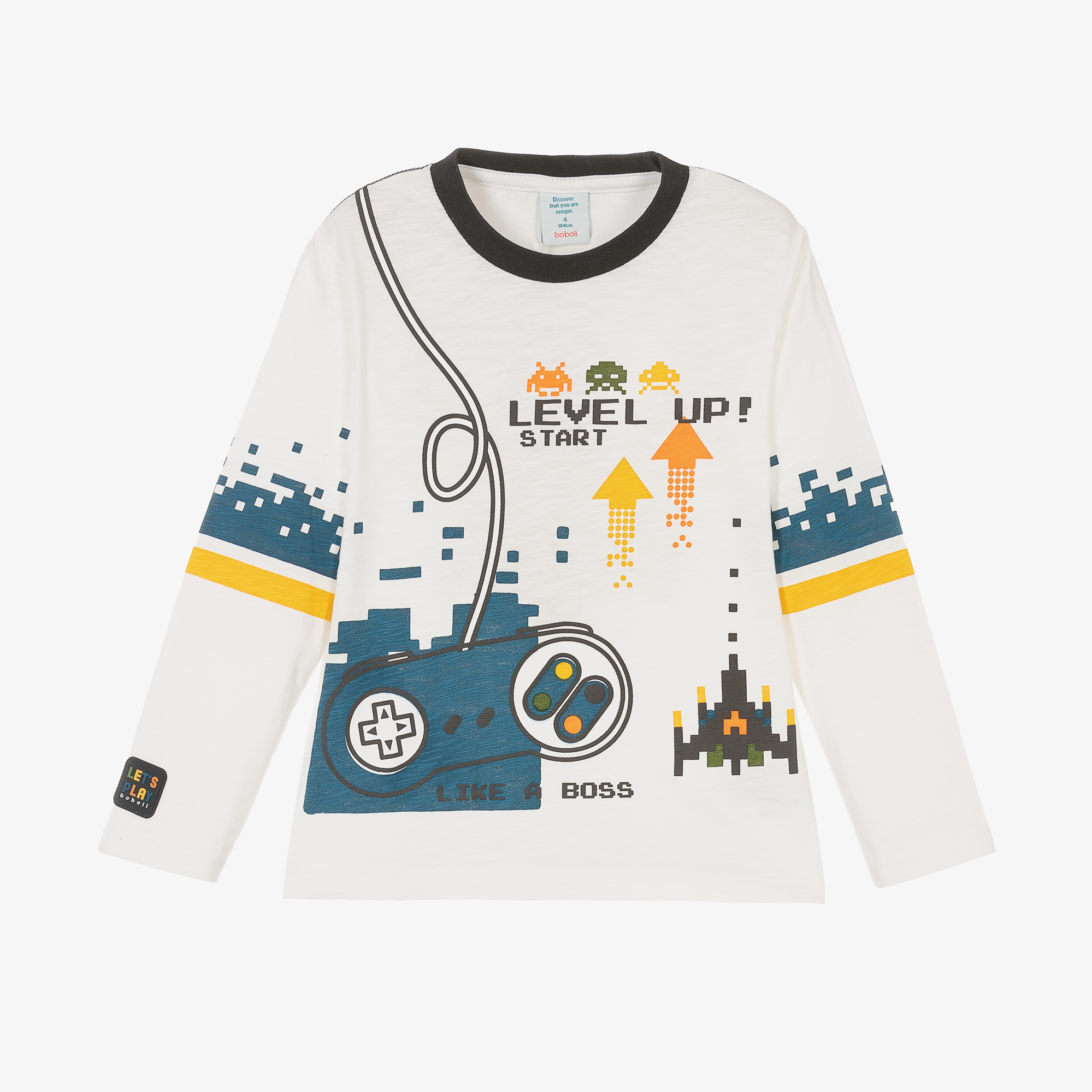 Boboli Baby-Jungen T-Shirt Aus 100 % Baumwolle – Kurzärmlig, Weich, Maschinenwaschbar