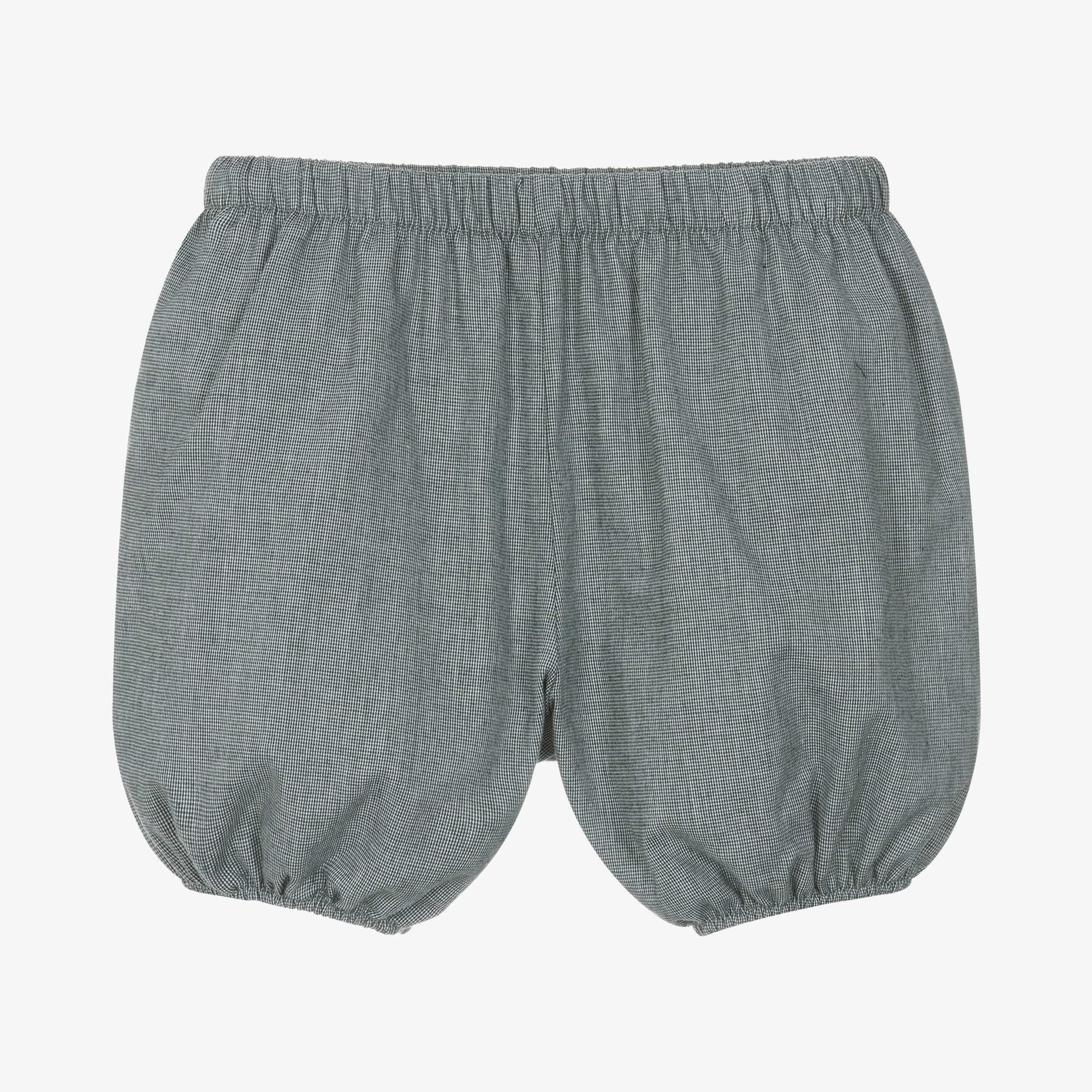 Bonpoint - Grey Cotton Baby Shorts | Childrensalon Outlet