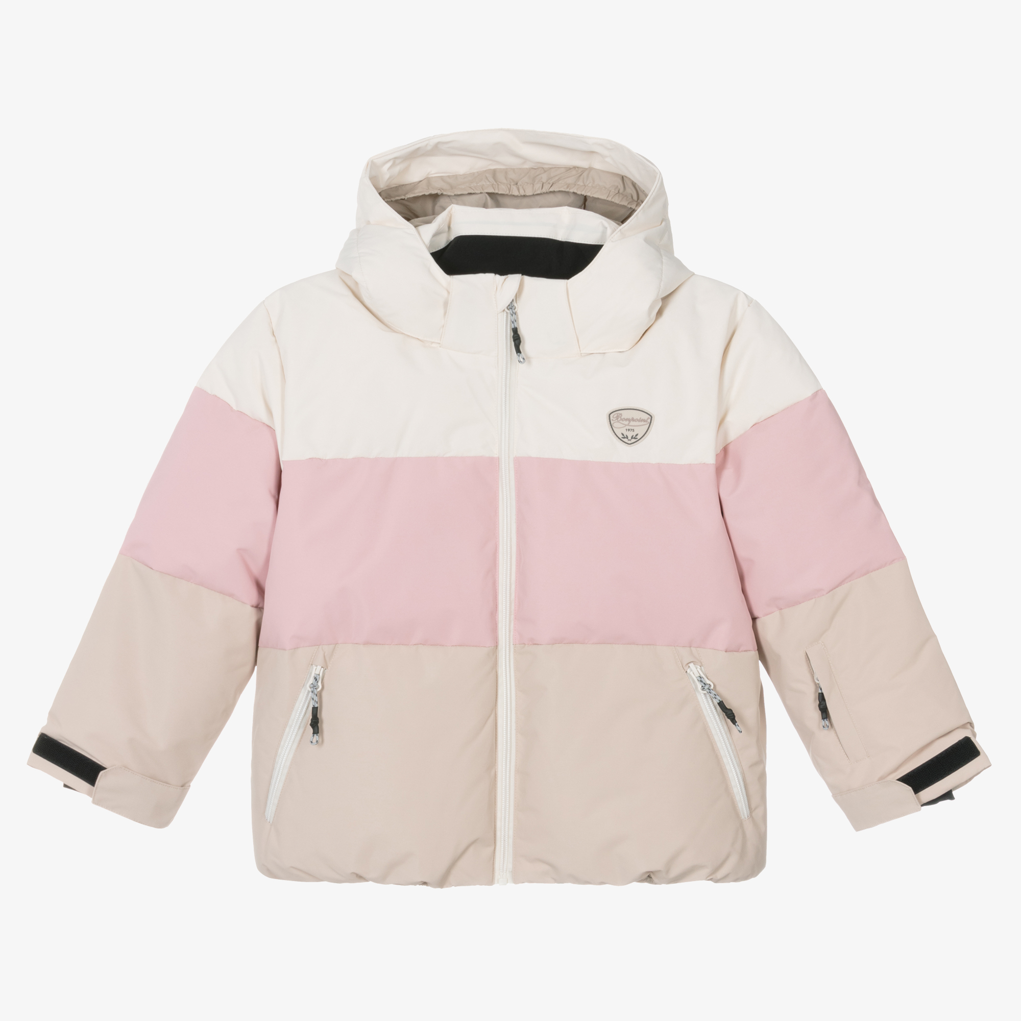 Bonpoint Teen Girls Pink Technical Ski Jacket
