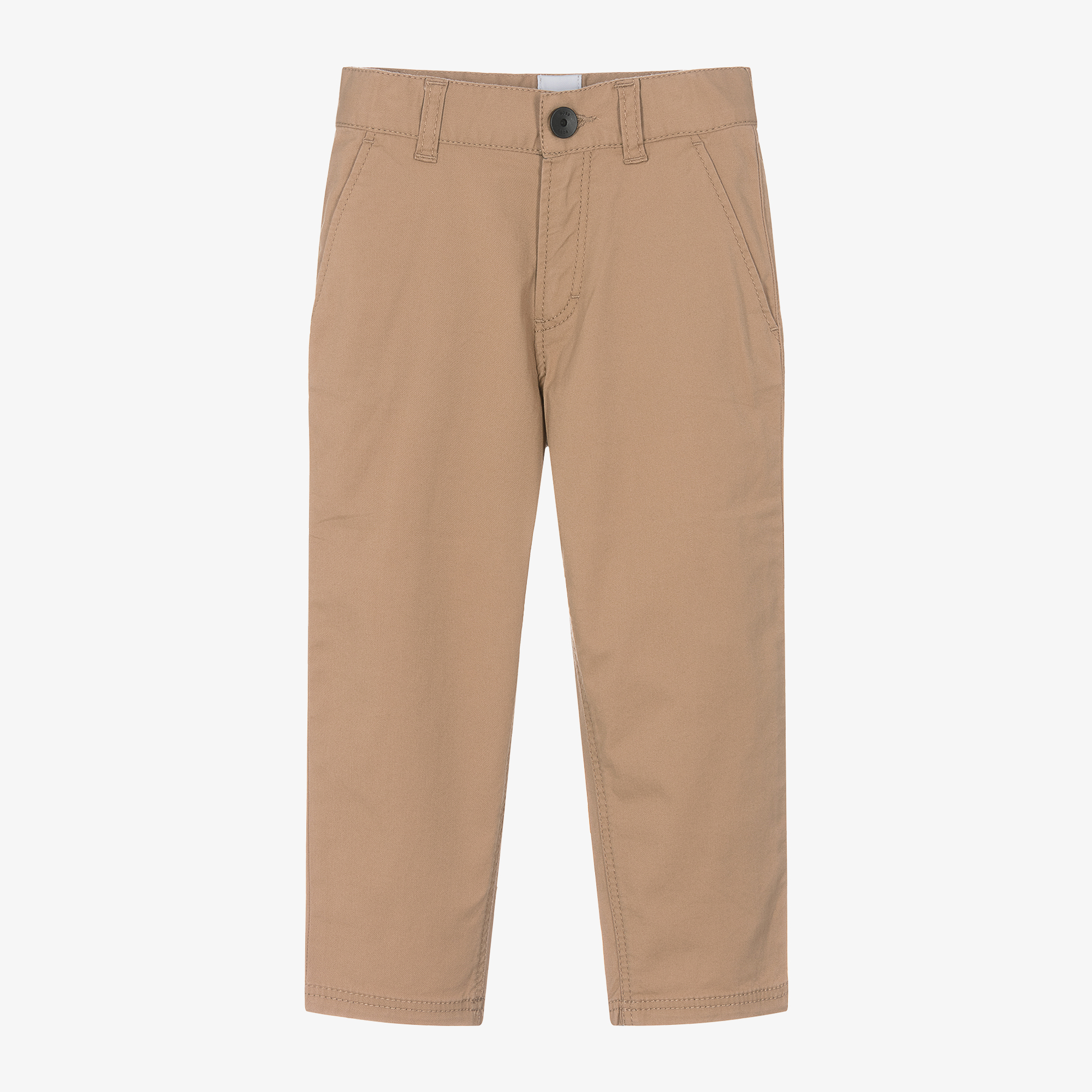 BOSS - Boys Beige Cotton Chino Trousers | Childrensalon Outlet BOSS - Boys Beige Cotton Chino Trousers | Childrensalon Outlet
