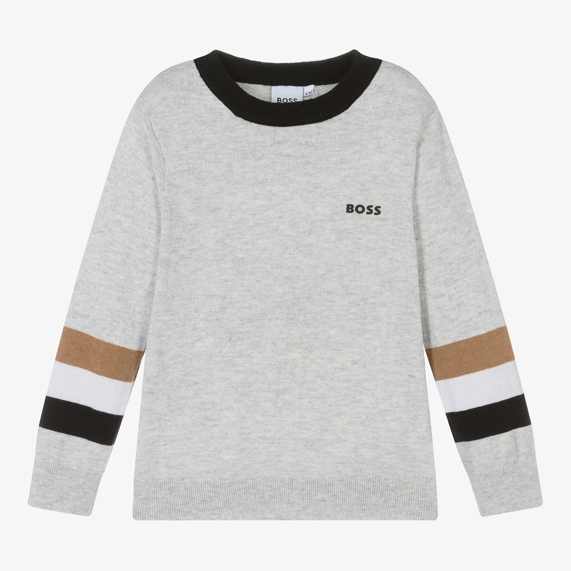 Boys boss jumper hotsell