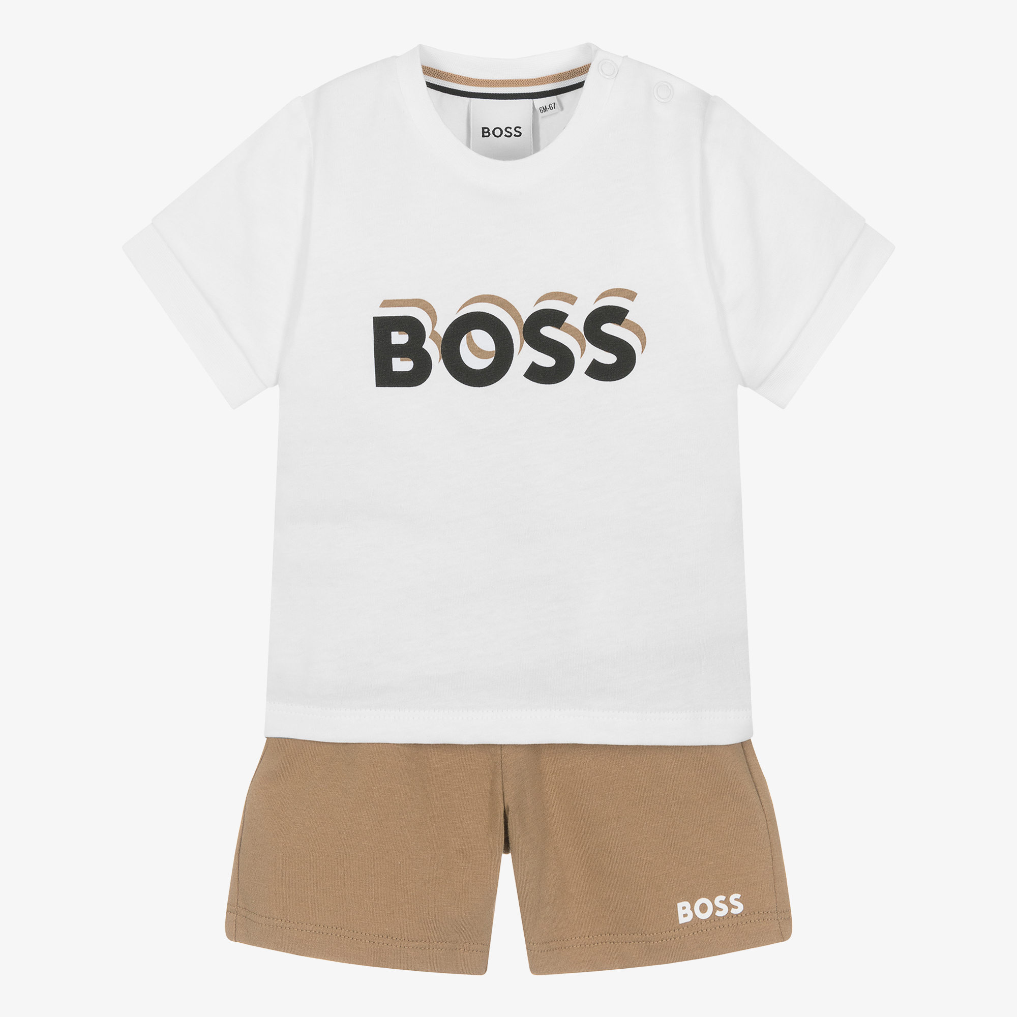 Boys hugo boss shorts discount