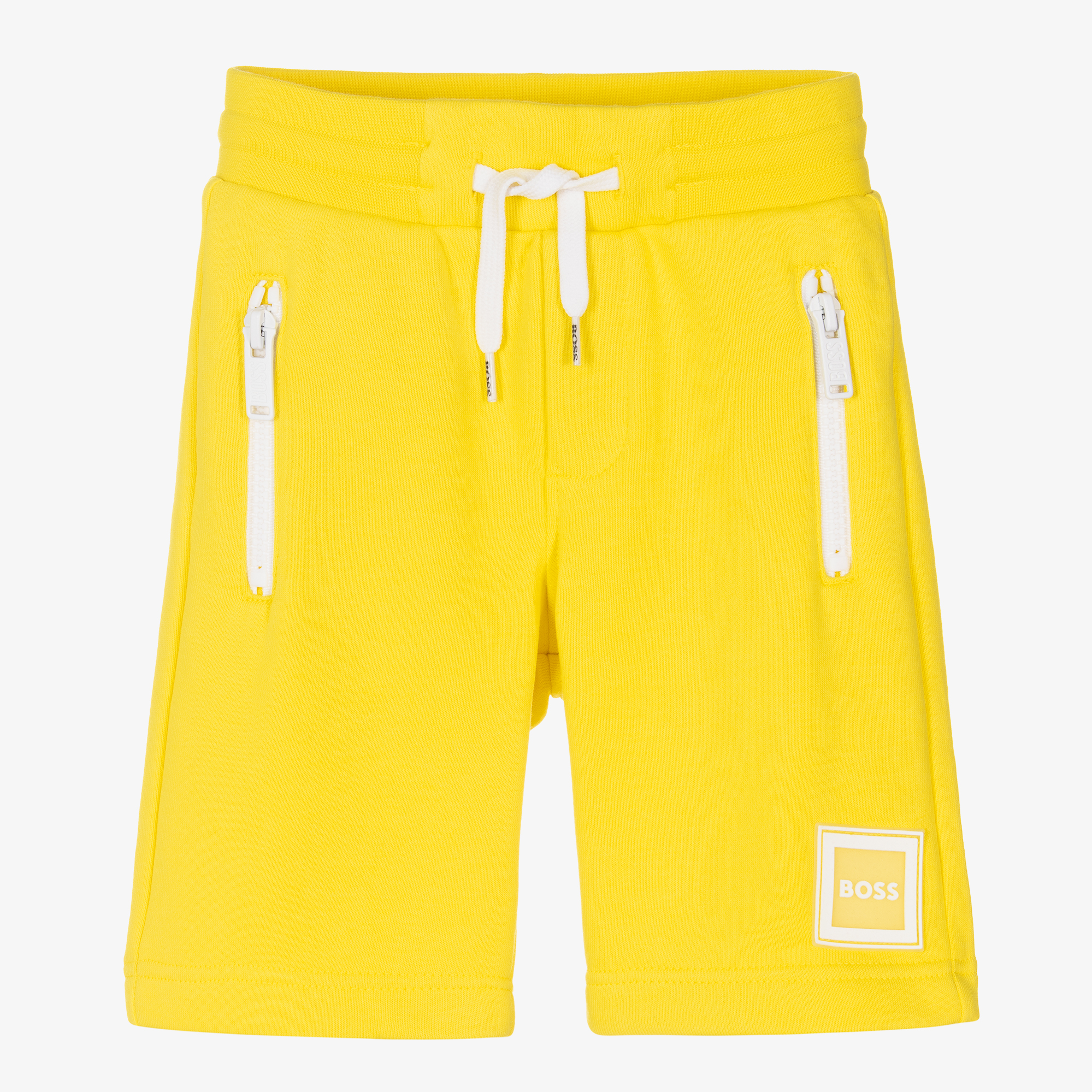 Yellow hugo boss shorts deals