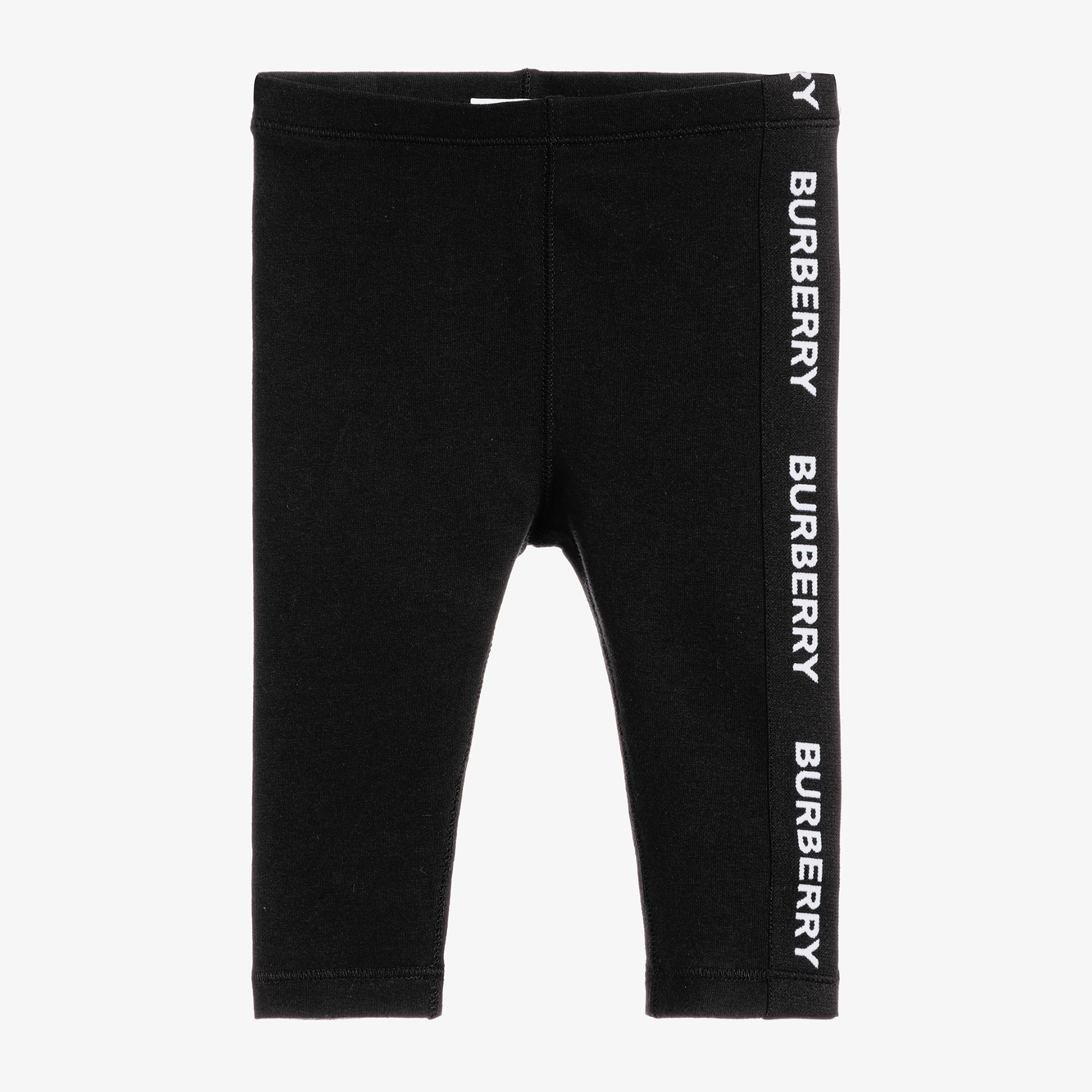 Burberry Black Logo Baby Leggings