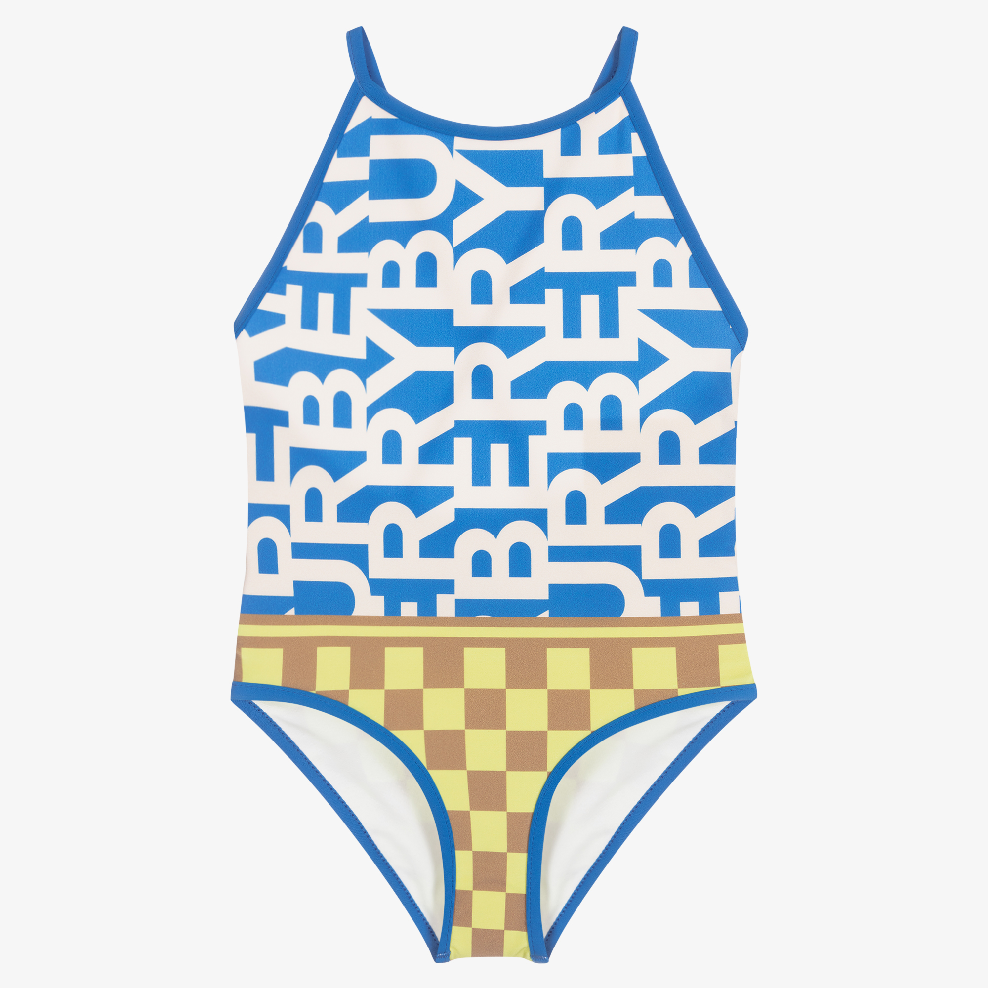 Burberry swimsuit blue store