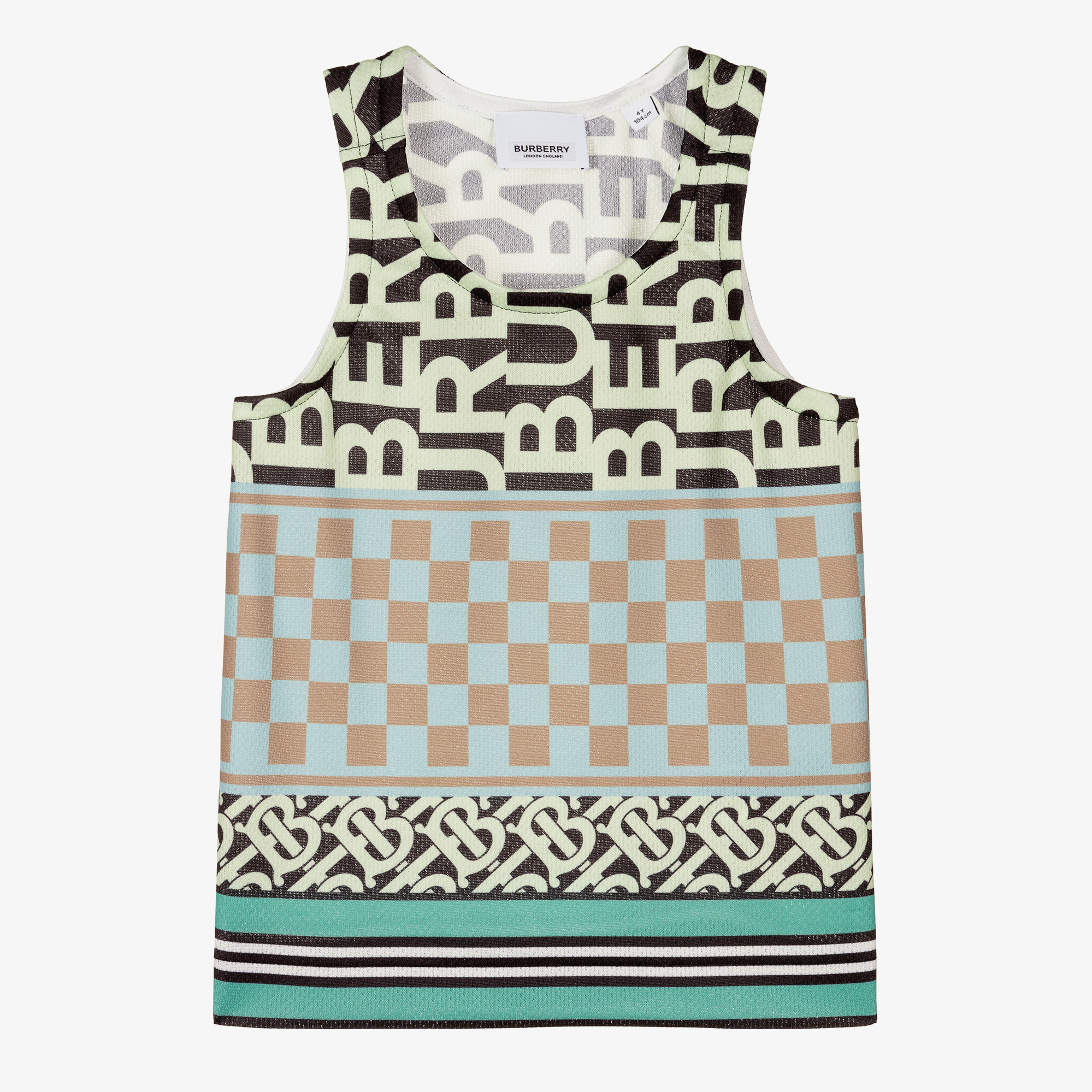 Burberry vest outlet kids white