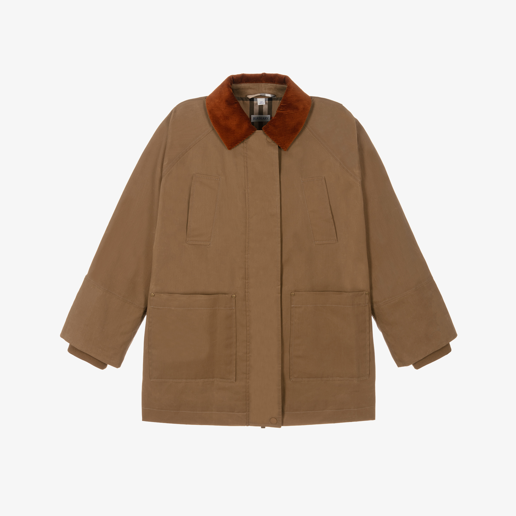 子供用品 Burberry coat Burberry Kids Belted Gabardine Trench Coat | Neutrals | FARFETCH
