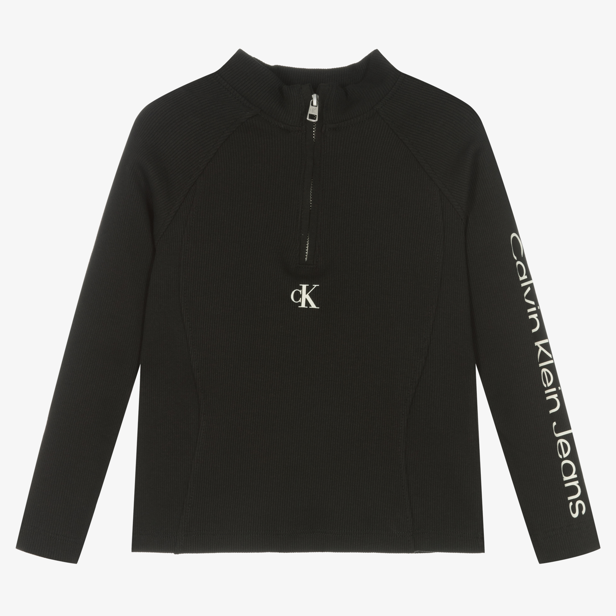 Calvin klein jeans half on sale zip