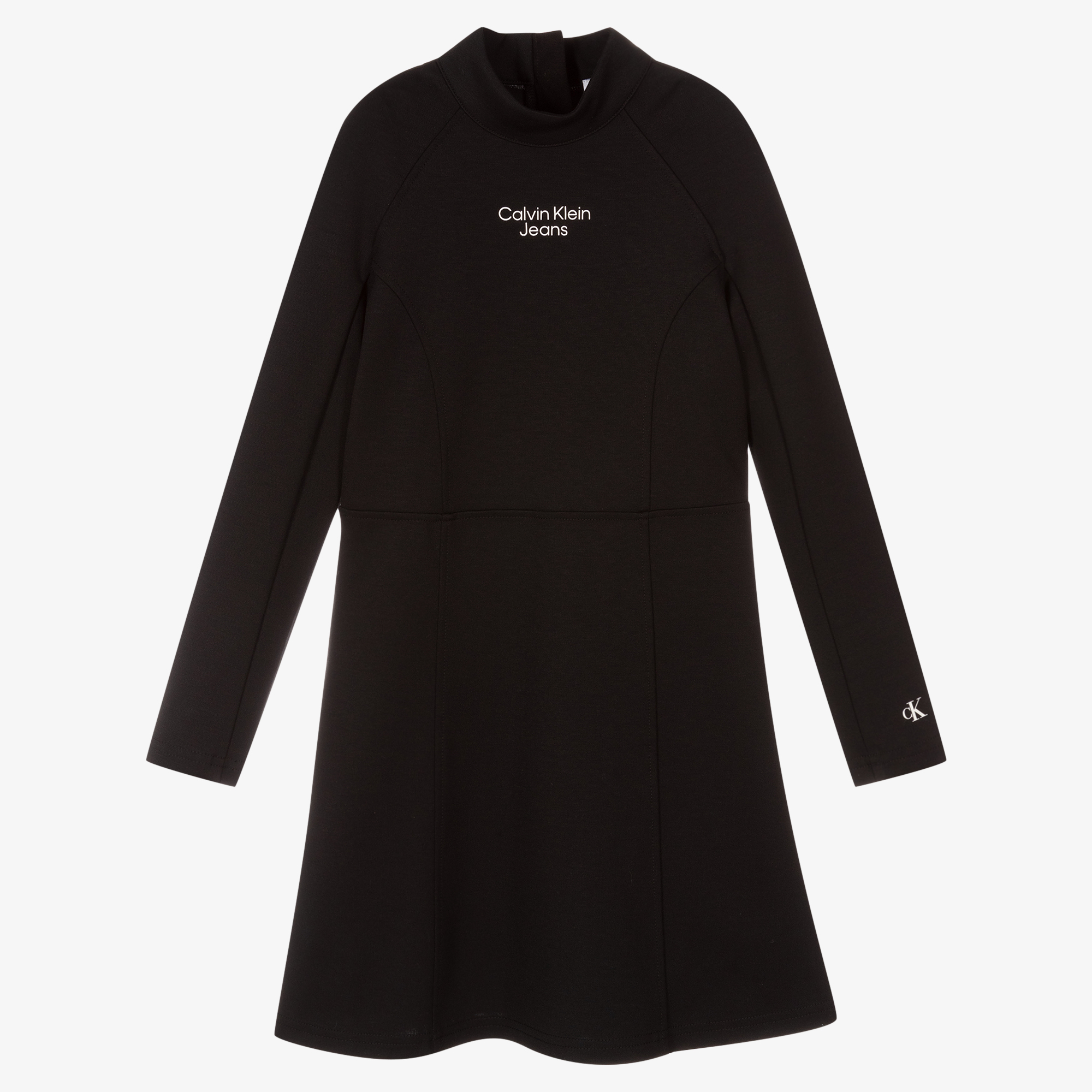 Calvin Klein Jeans Teen Girls Black Jersey Dress Calvin Klein Jeans Teen Girls Black Jersey Dress