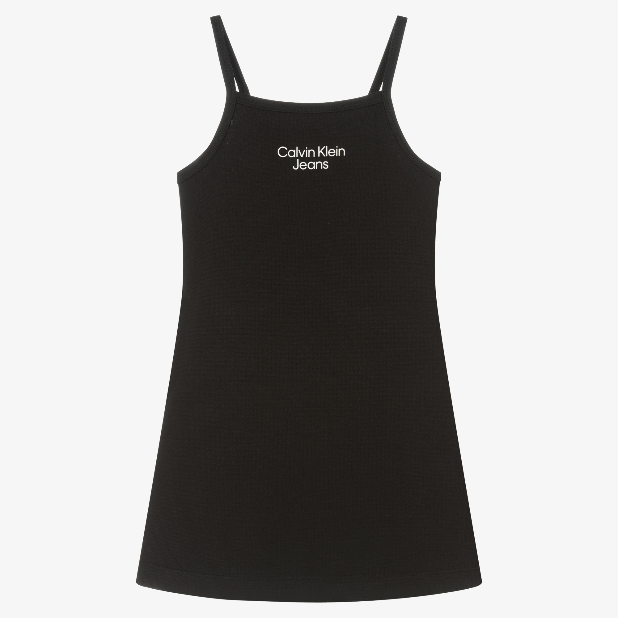 Calvin Klein Jeans - Teen Girls Black Logo Jersey Dress | Childrensalon  Outlet