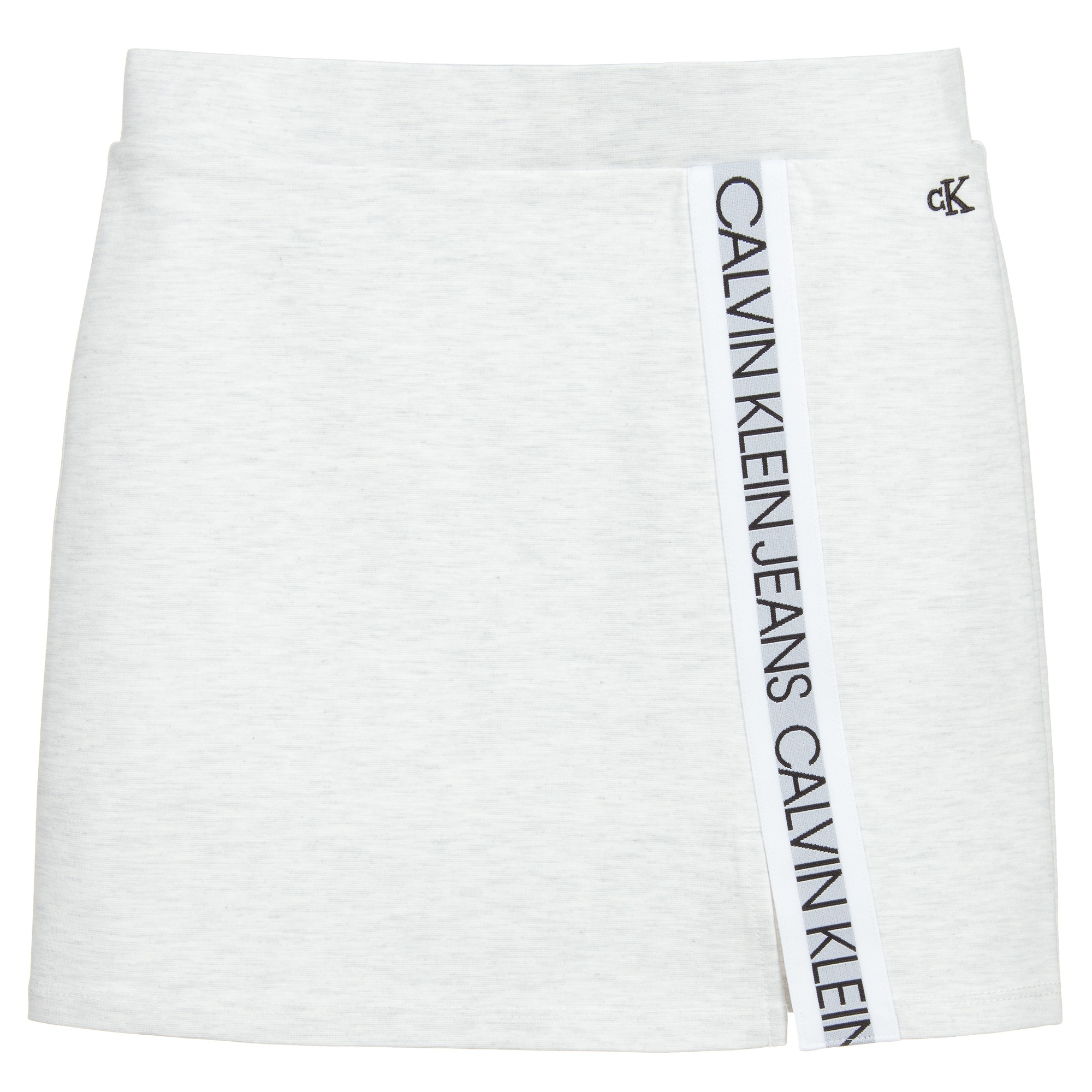Calvin Klein Jeans - Teen Girls Grey Logo Skirt | Childrensalon Outlet