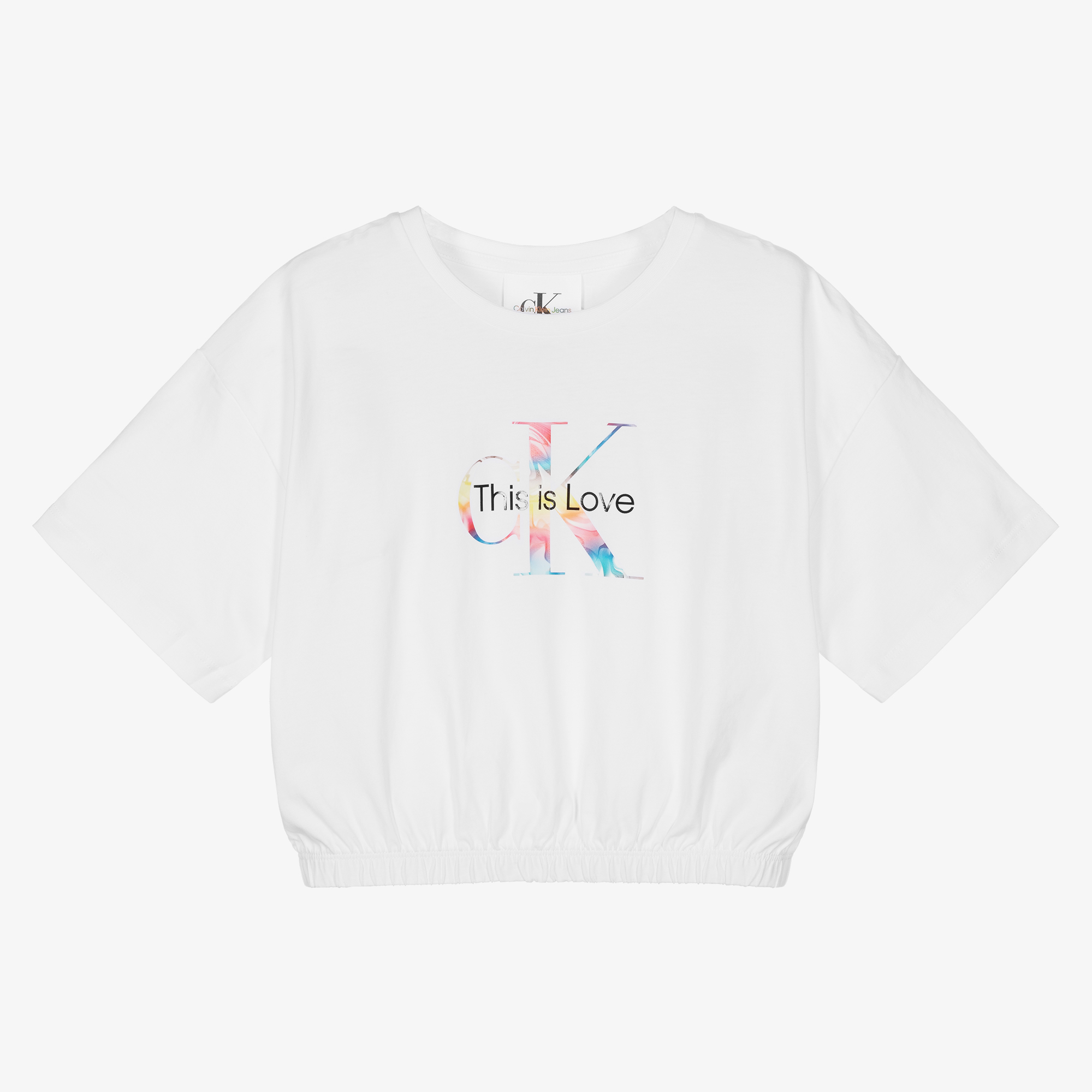 Calvin Klein - T-shirt - WHITE - White - House of Kids