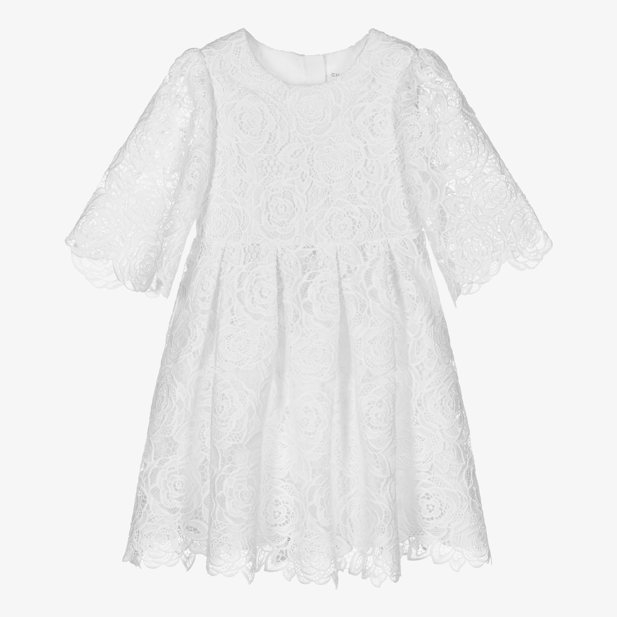 chinese dress ladies Girls Sequin Embroidered Tulle Dress - Starlight Silver