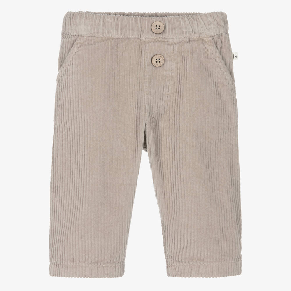 1 + in the family - Beige Cordhose aus Baumwolle | Childrensalon