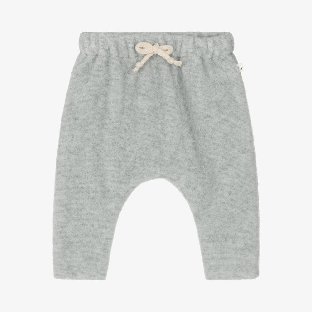 1 + in the family-Boys Grey Fleece Baby Trousers | Childrensalon Outlet