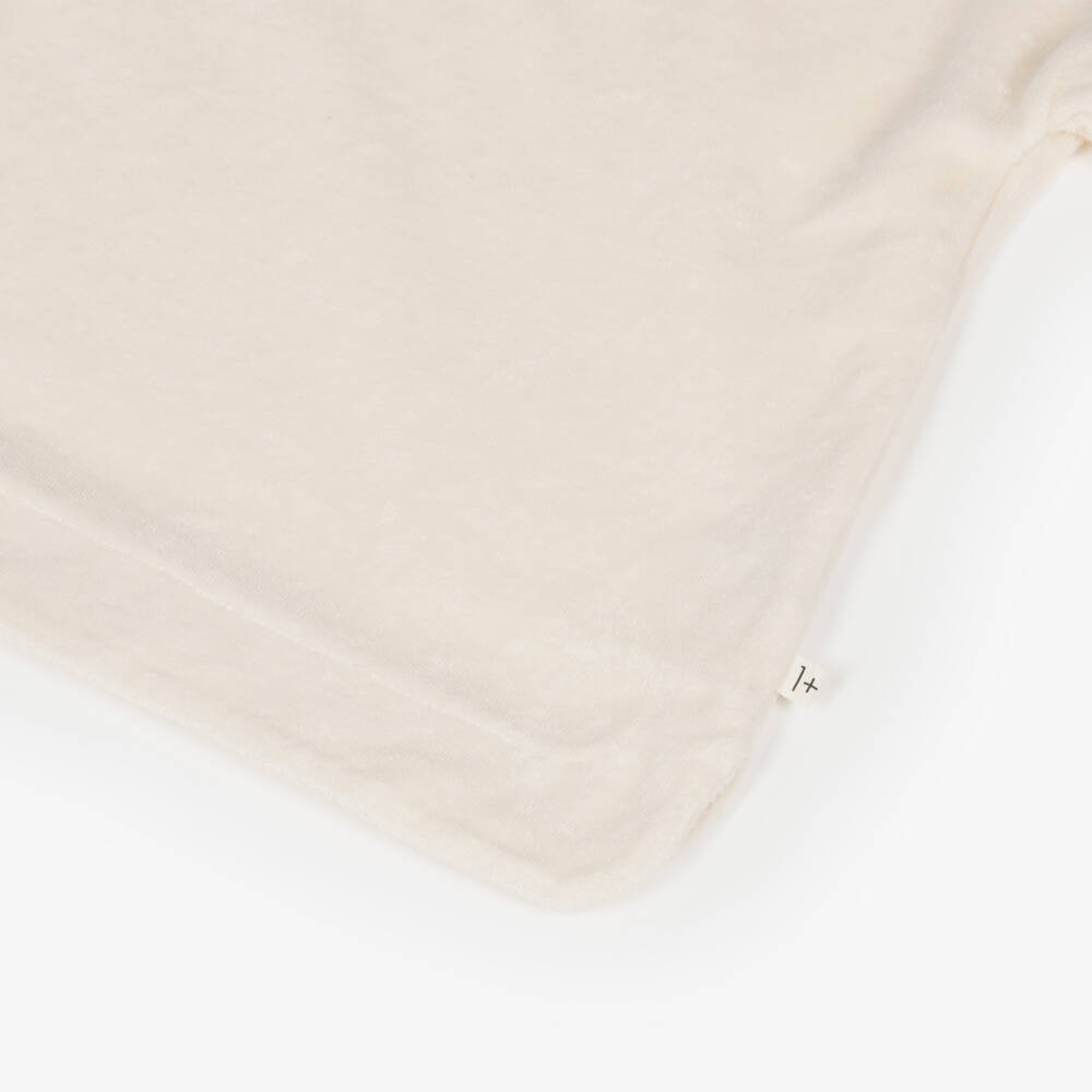 1 + in the family-Кремовый трикотажный топ для девочек | Childrensalon Outlet