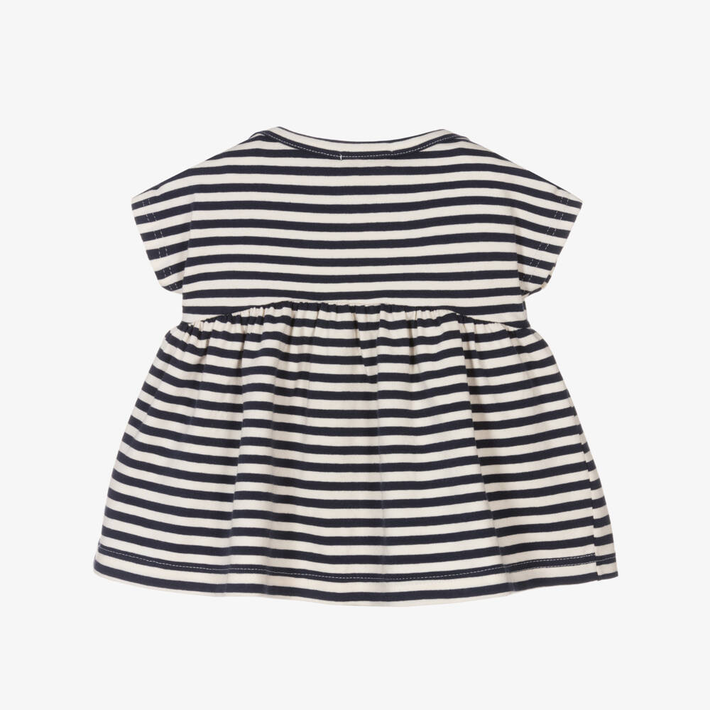 1 + in the family-Платье в синюю полоску для девочек | Childrensalon Outlet