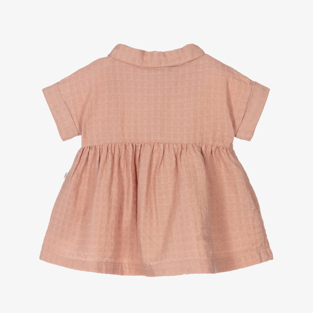1 + in the family-Розовое платье в тонкую полоску | Childrensalon Outlet