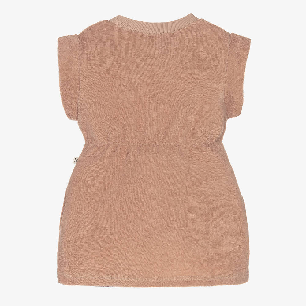 1 + in the family-فستان أطفال بناتي قطن لون زهري | Childrensalon Outlet