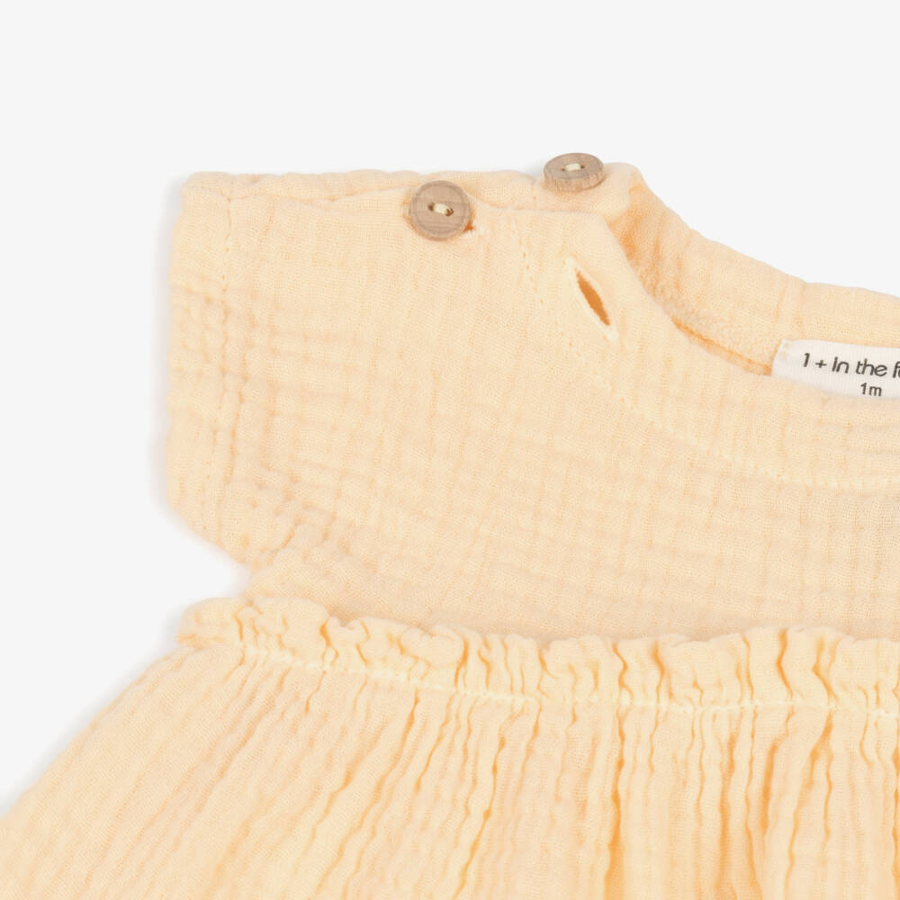1 + in the family-Платье из муслинового хлопка для девочек | Childrensalon Outlet