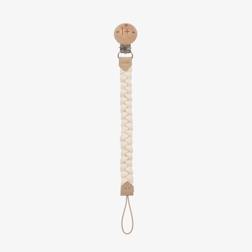1 + in the family-Ivory Cotton Dummy Clip | Childrensalon Outlet