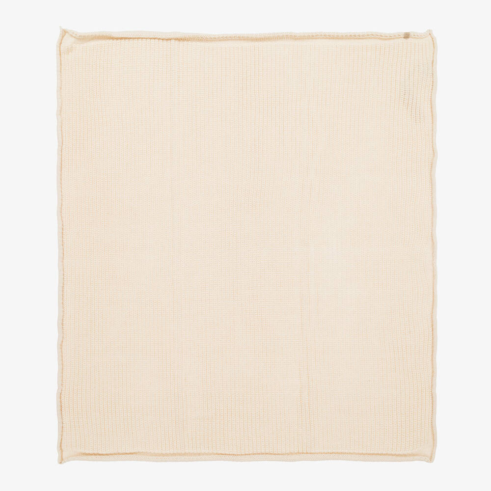 1 + in the family-Кремовое трикотажное одеяло (92см) | Childrensalon Outlet