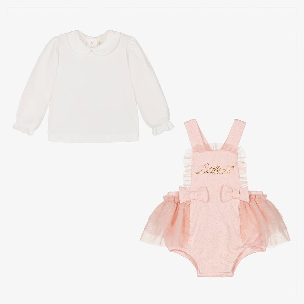 A Dee-Топ и розовый песочник из хлопка | Childrensalon Outlet