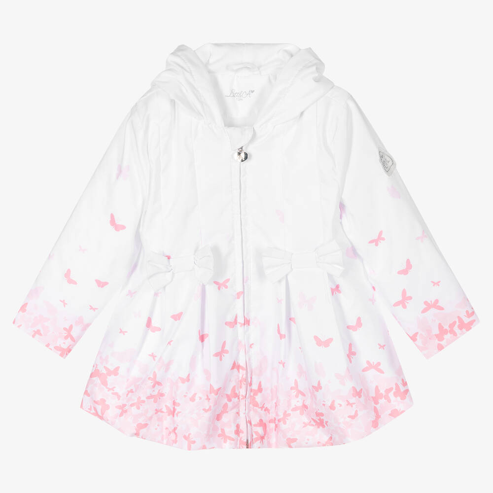 A Dee Baby Girls White Coat Childrensalon Outlet