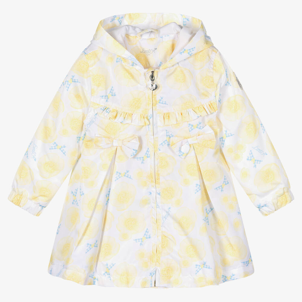 Baby girl 2025 mustard coat