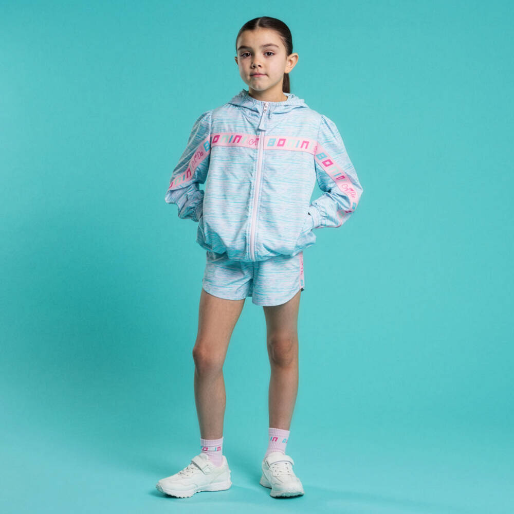A Dee-Girl Mint Blue Jacket | Childrensalon Outlet