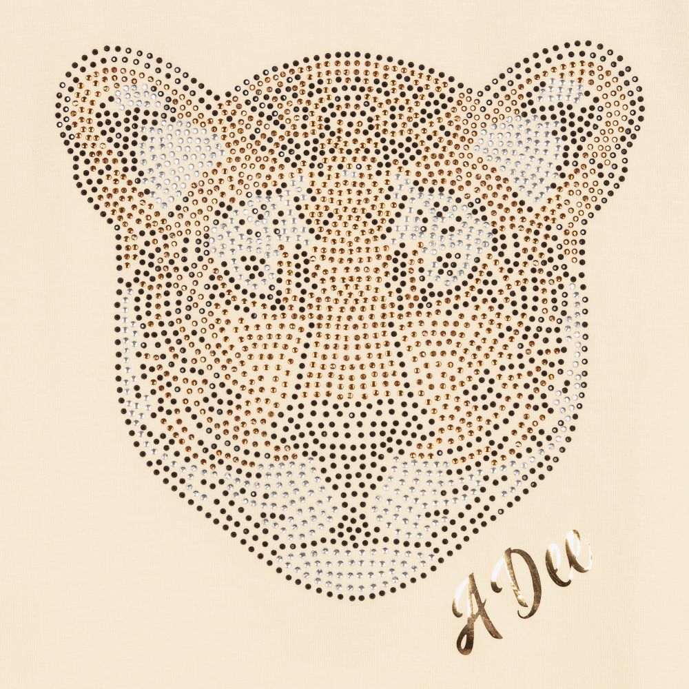 A Dee-Girls Beige Cotton Top | Childrensalon Outlet