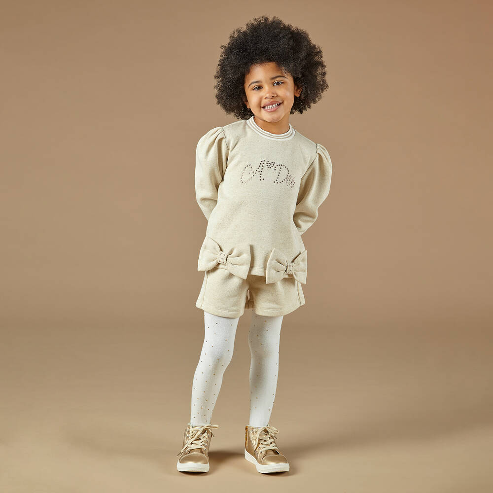 A Dee Ensemble short beige fille