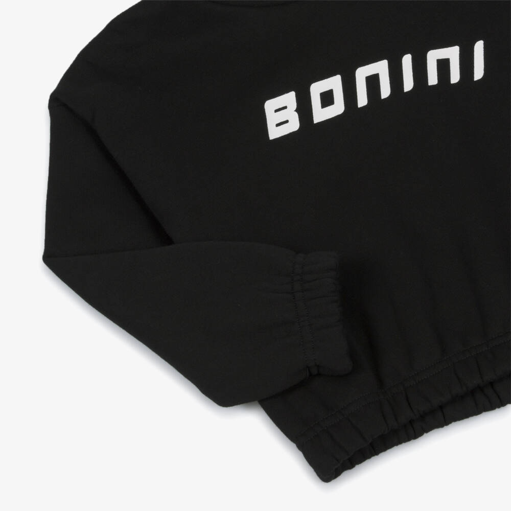 A Dee-هودي قطني أسود للبنات | Childrensalon Outlet