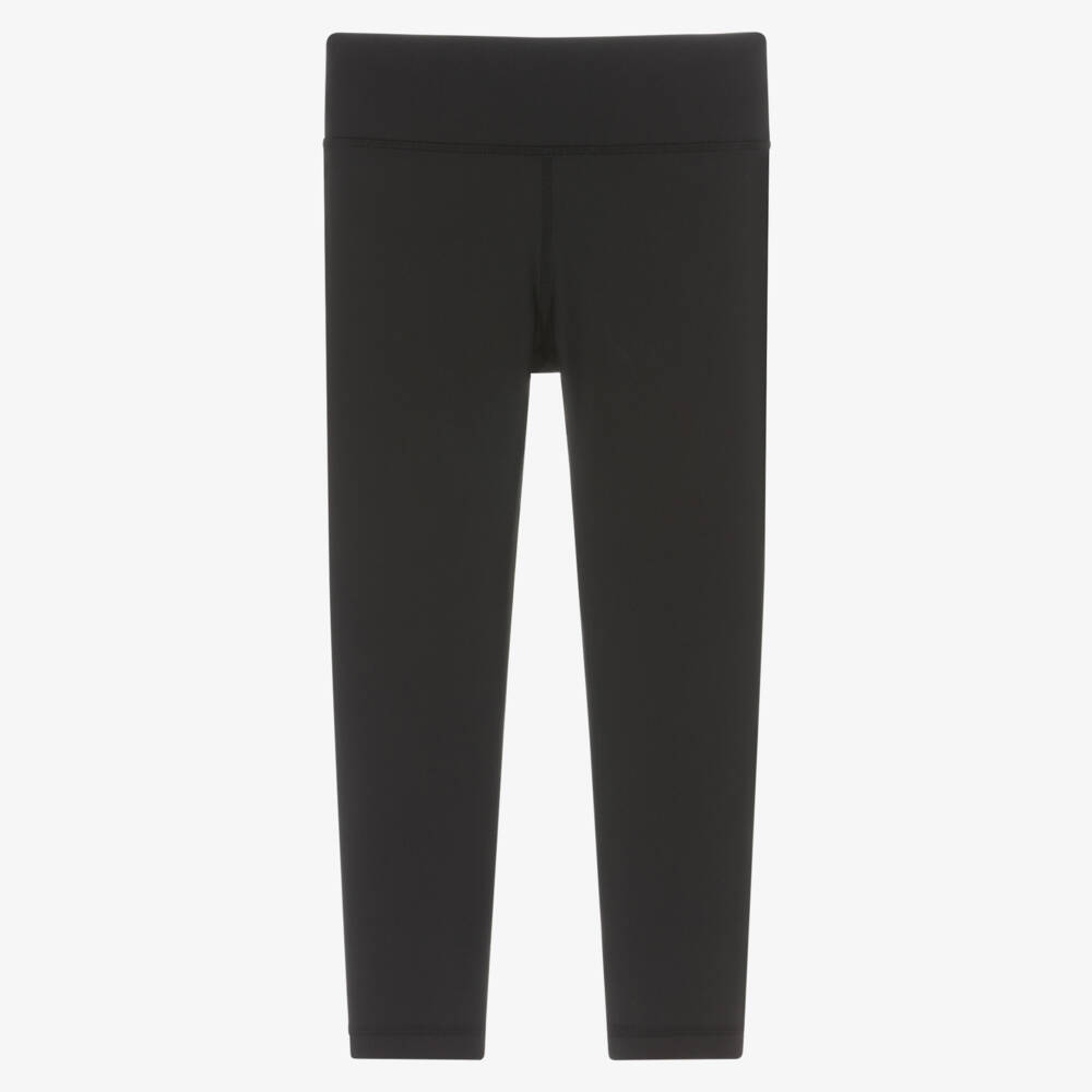 A Dee-Girls Black Full Length Sporty Leggings | Childrensalon Outlet