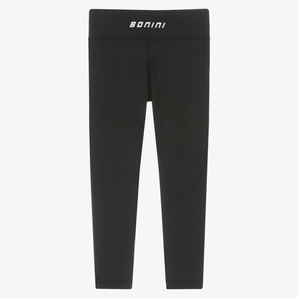A Dee-Girls Black Full Length Sporty Leggings | Childrensalon Outlet
