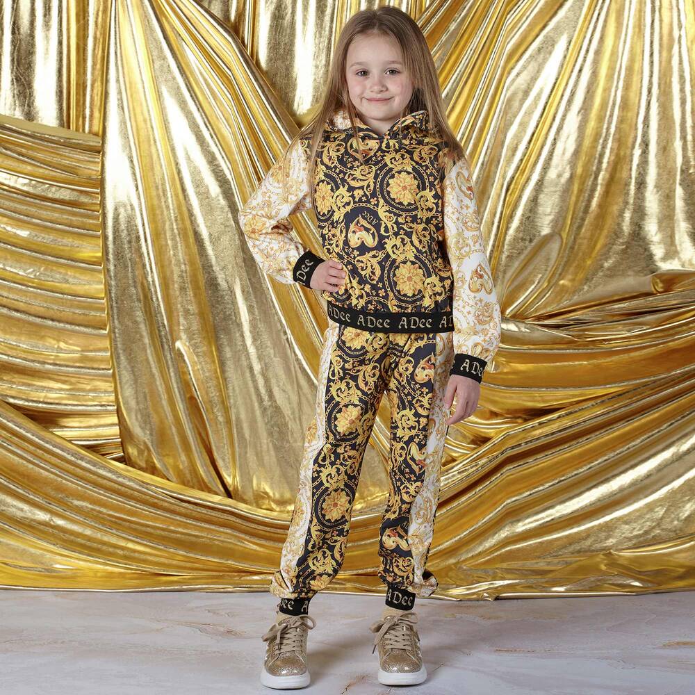 Gold tracksuit outlet